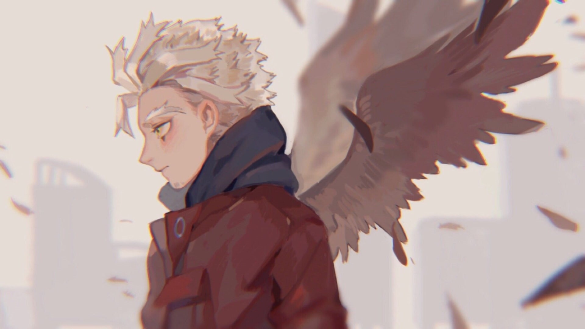 Anime, Hawks (Boku No Hero Academia), 1080P, My Hero Academia, HD Wallpaper