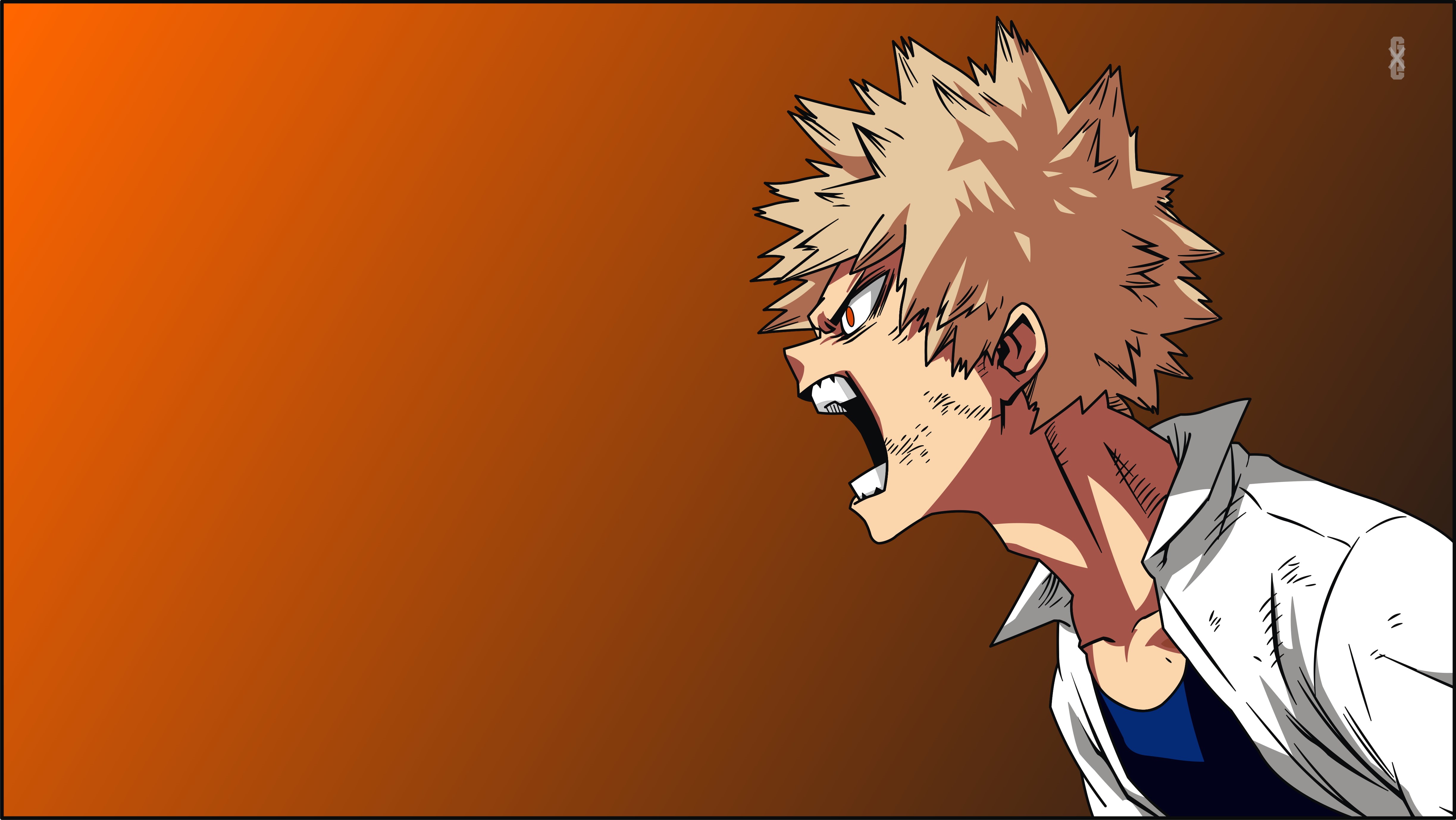 Katsuki Bakugou, 4K, Anime, Boku no Hero Academia, My Hero Academia, HD Wallpaper