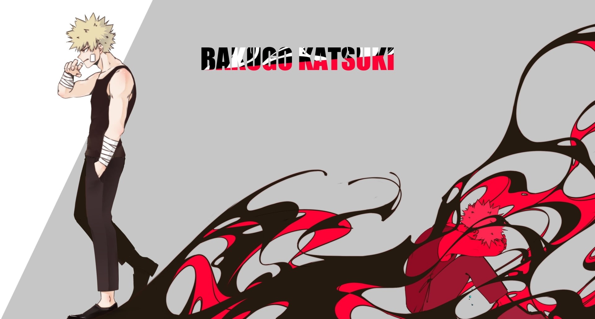 Anime, Katsuki Bakugou, My Hero Academia, 1080P, HD Wallpaper