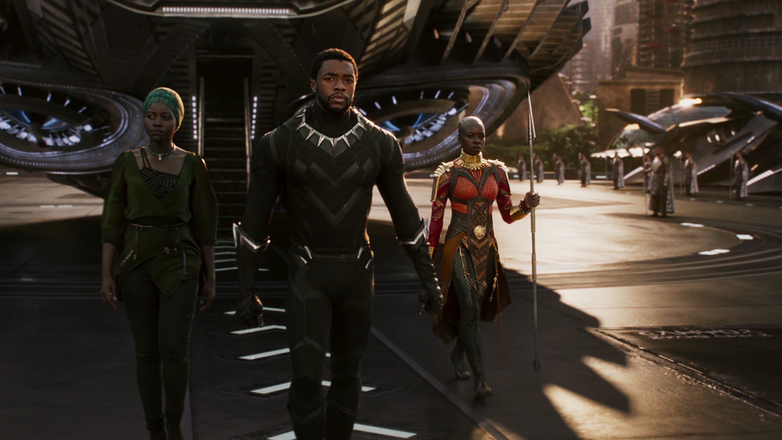 2K, Marvel Cinematic Universe, science fiction, Black Panther, movies, HD Wallpaper