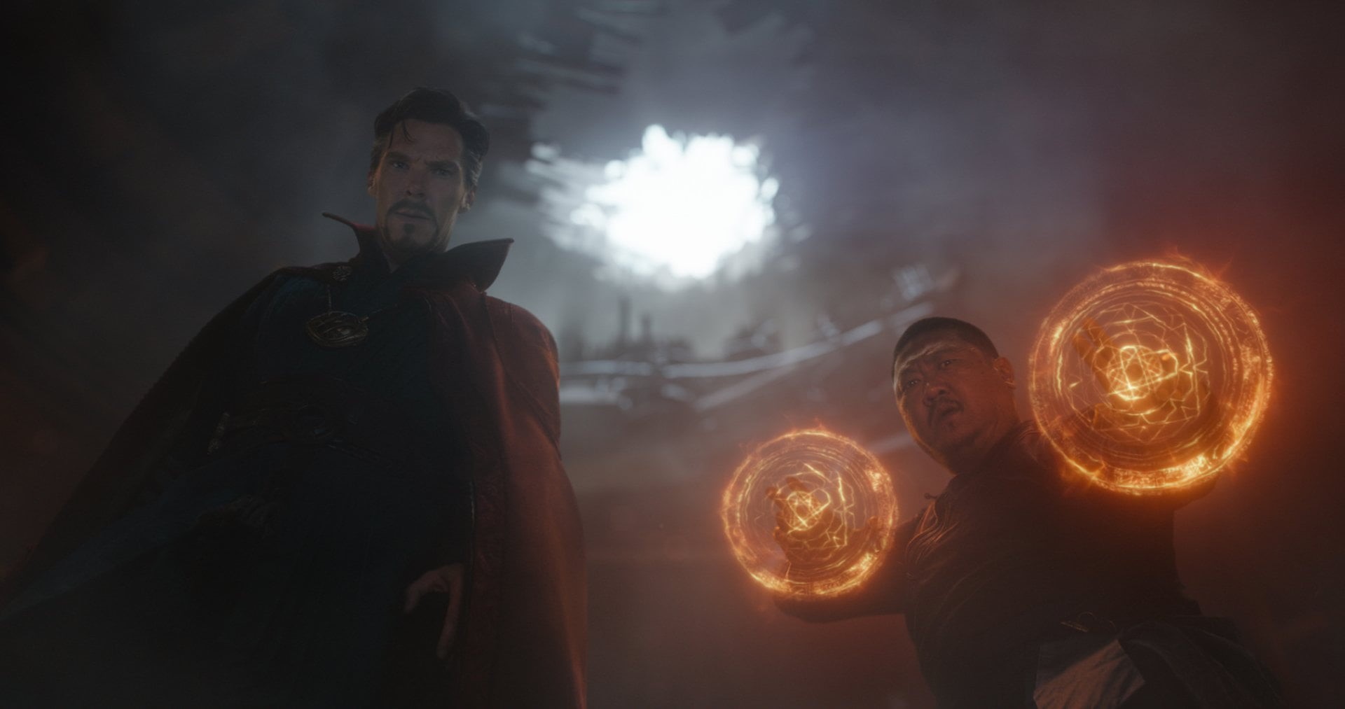 adult, event, waist up, two people, young adult, emotion, Doctor Strange, celebration, togetherness, people, illuminated, Movie, 1080P, Avengers: Infinity War, HD Wallpaper