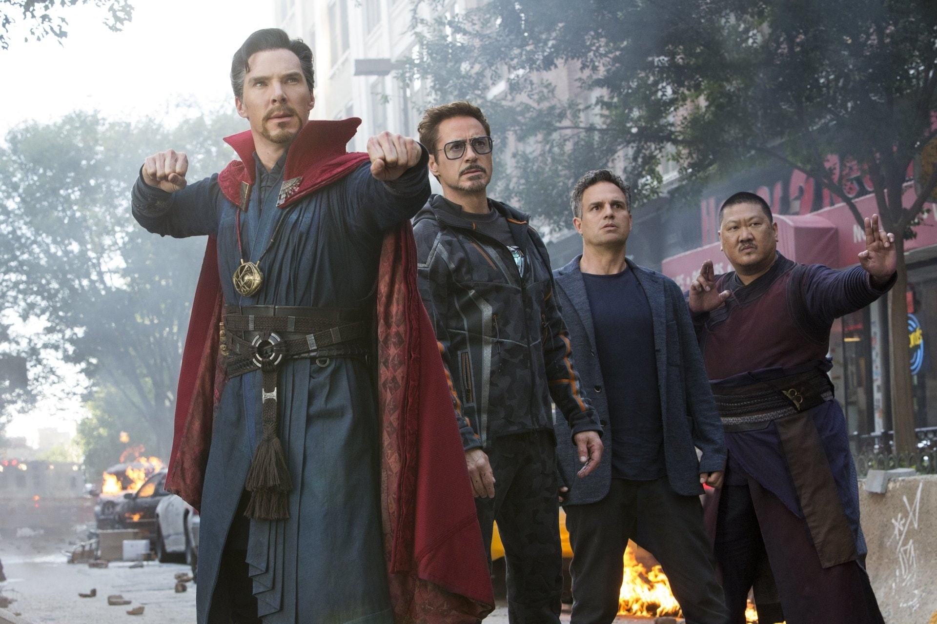 young women, Benedict Cumberbatch, Avengers: Infinity War, smiling, Doctor Strange, males, clothing, Benedict Wong, Iron Man, real people, Movie, men, young men, HD Wallpaper