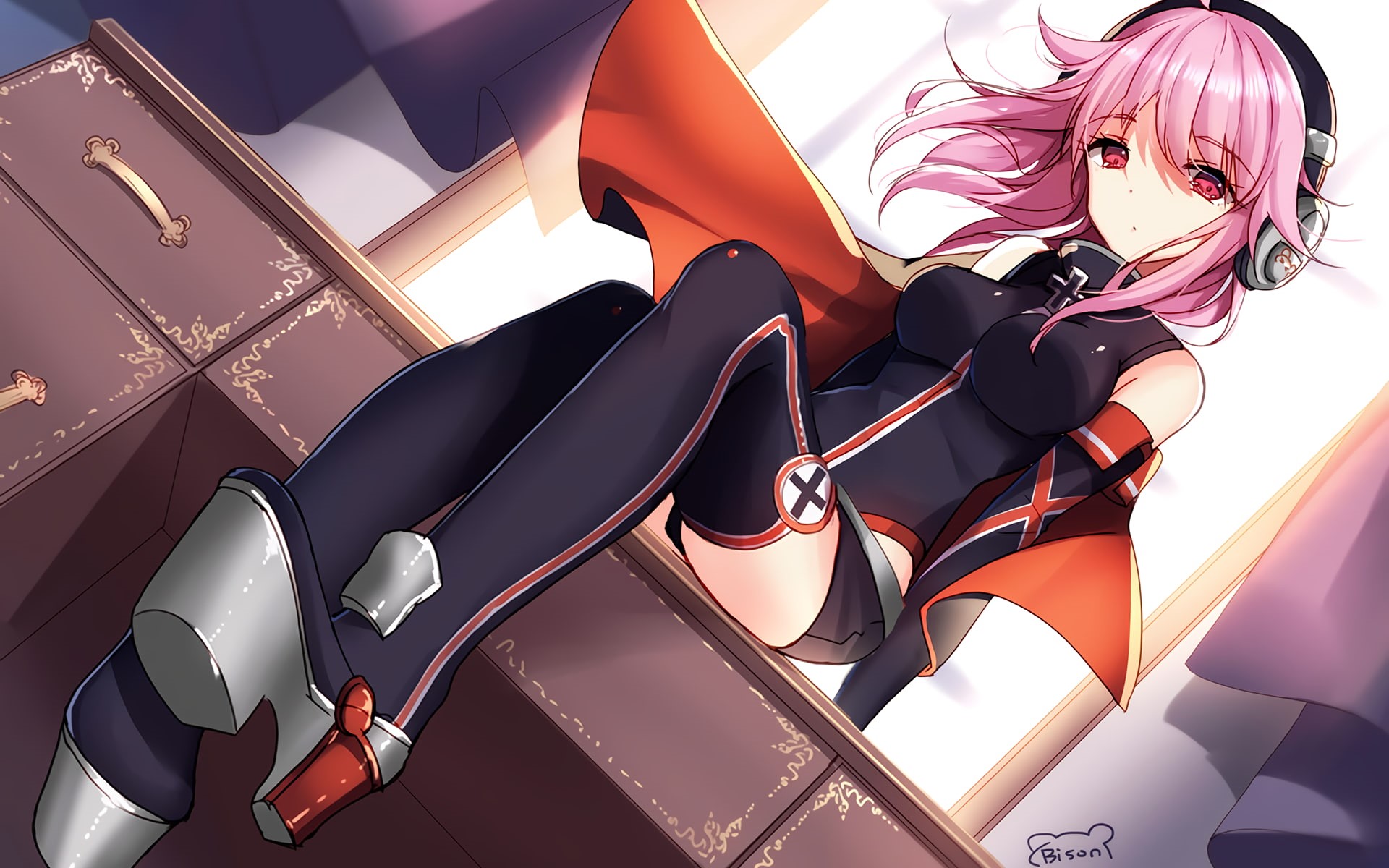 clothing, art and craft, close-up, Tirpitz, reflection, window, high heels, glass - material, representation, pattern, Megurine Luka, 1080P, still life, HD Wallpaper