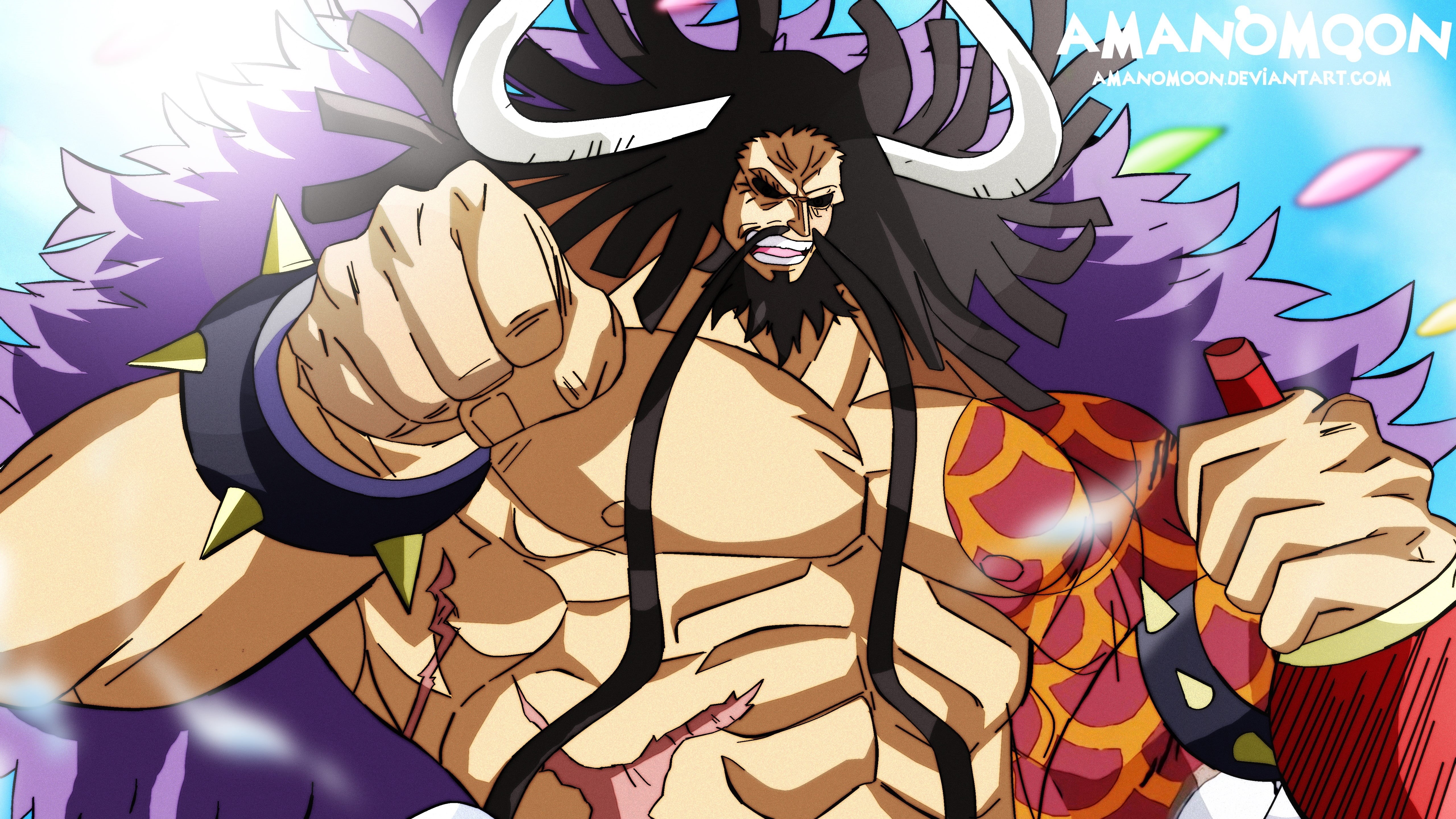 Kaido (One Piece), One Piece, 5K, HD Wallpaper