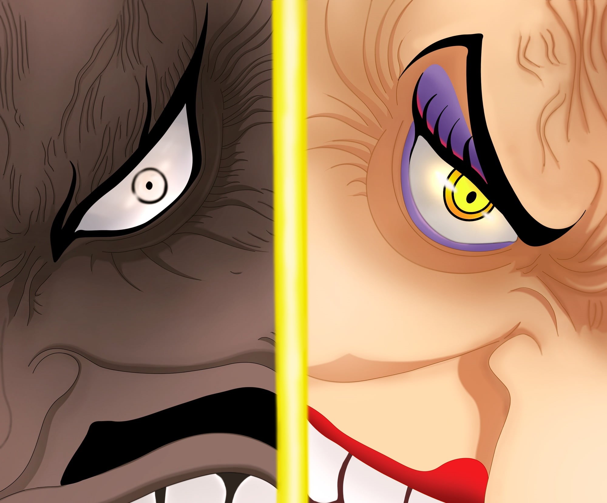 Charlotte Linlin, Kaido (One Piece), One Piece, 1080P, HD Wallpaper