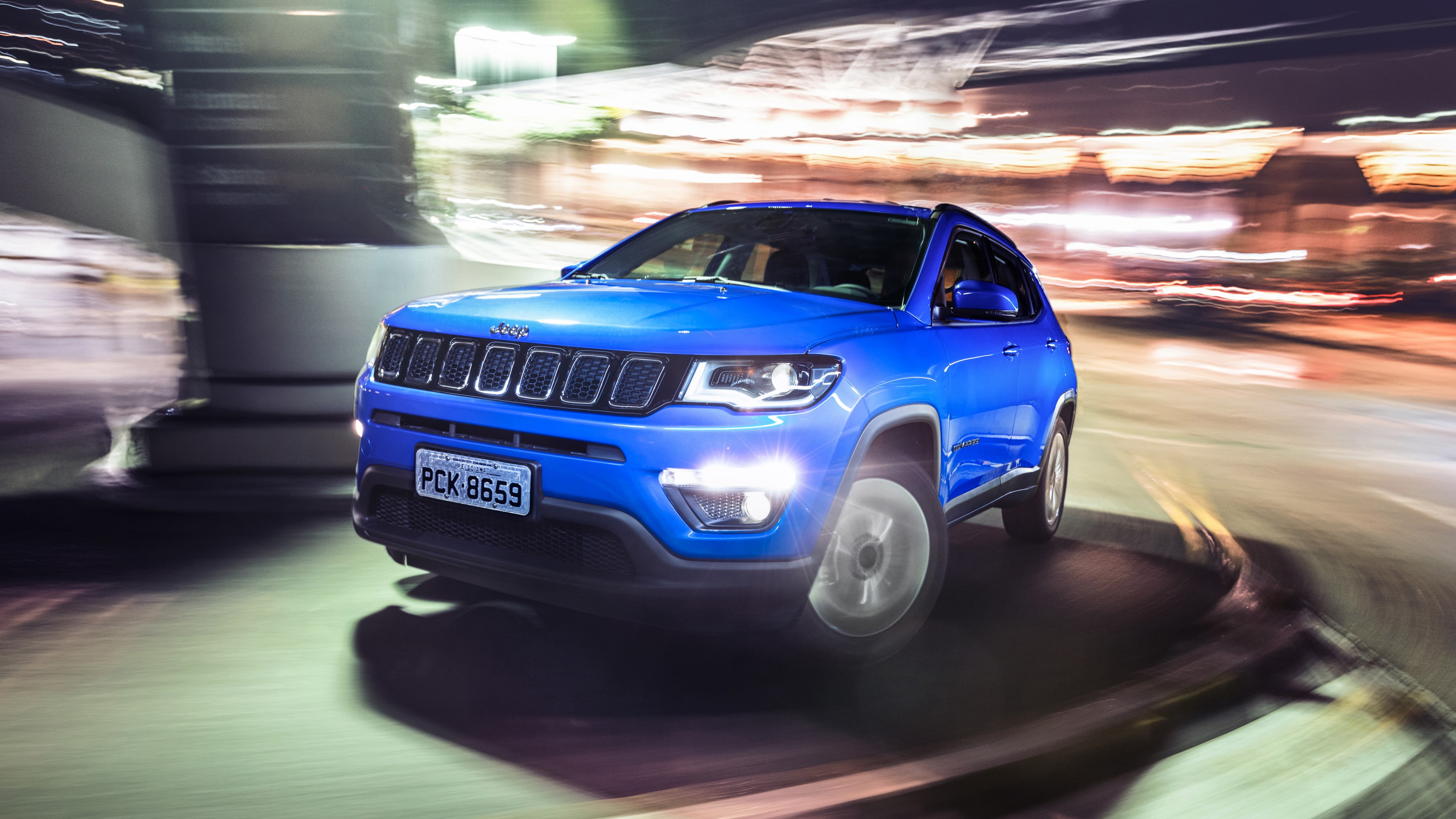 Jeep, Compass, 4K, 2017, Longitude, HD Wallpaper