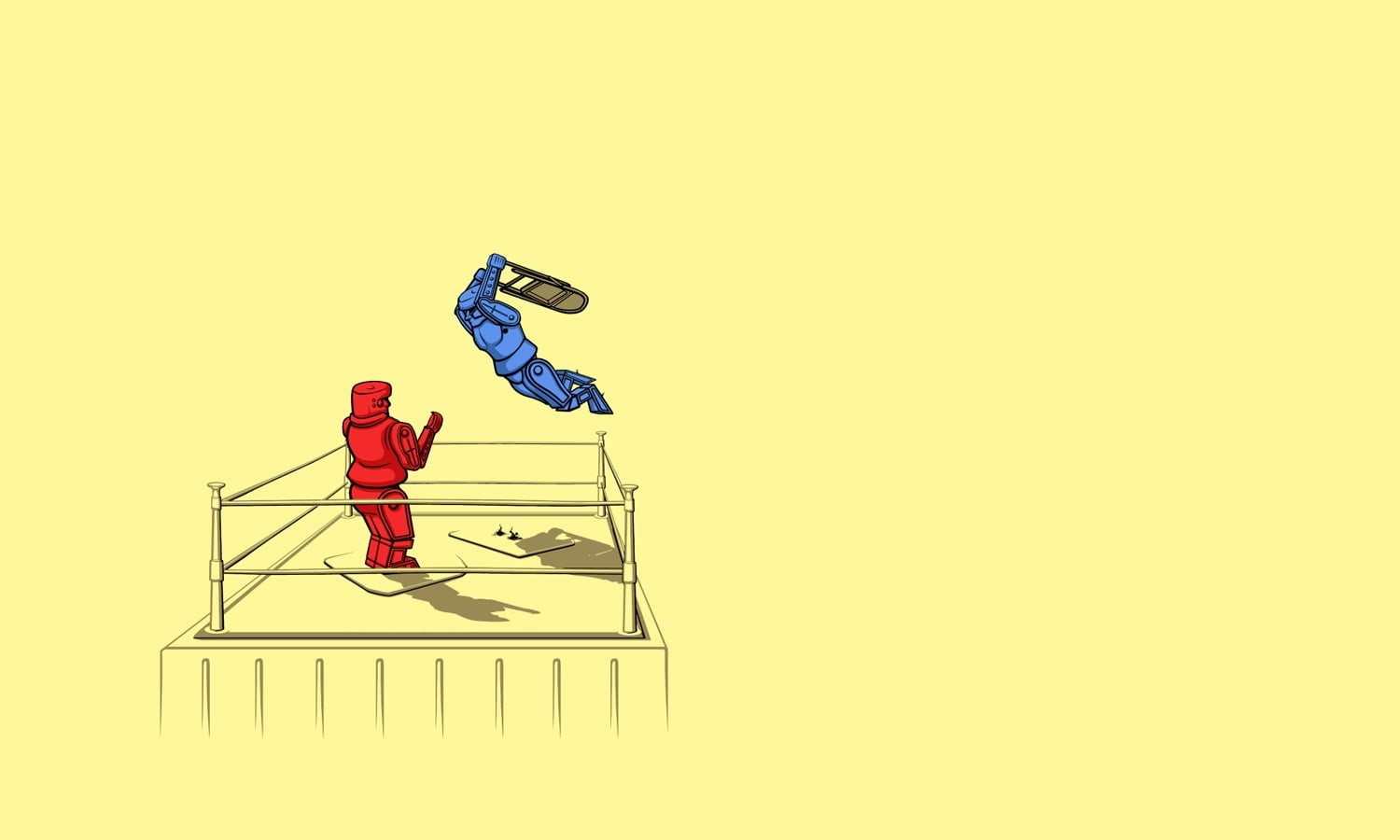 sketch, human representation, creativity, metal, craft, simple, art and craft, representation, red, minimalism, ladder, male likeness, wrestling, orange color, HD Wallpaper