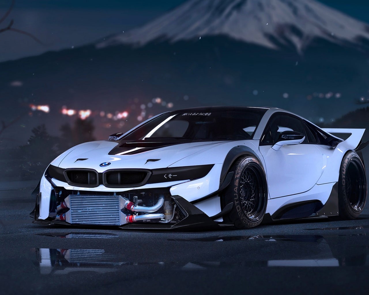 720P, BMW i8, BMW, HD Wallpaper