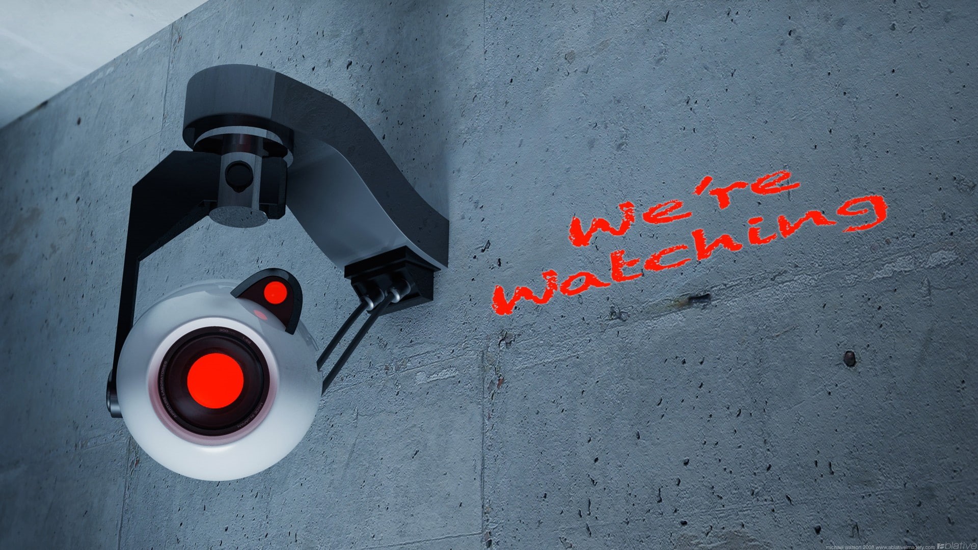 outdoors, metal, 1080P, close-up, day, control, stoplight, text, video games, red, road signal, gray, wall - building feature, red light, security, sign, HD Wallpaper
