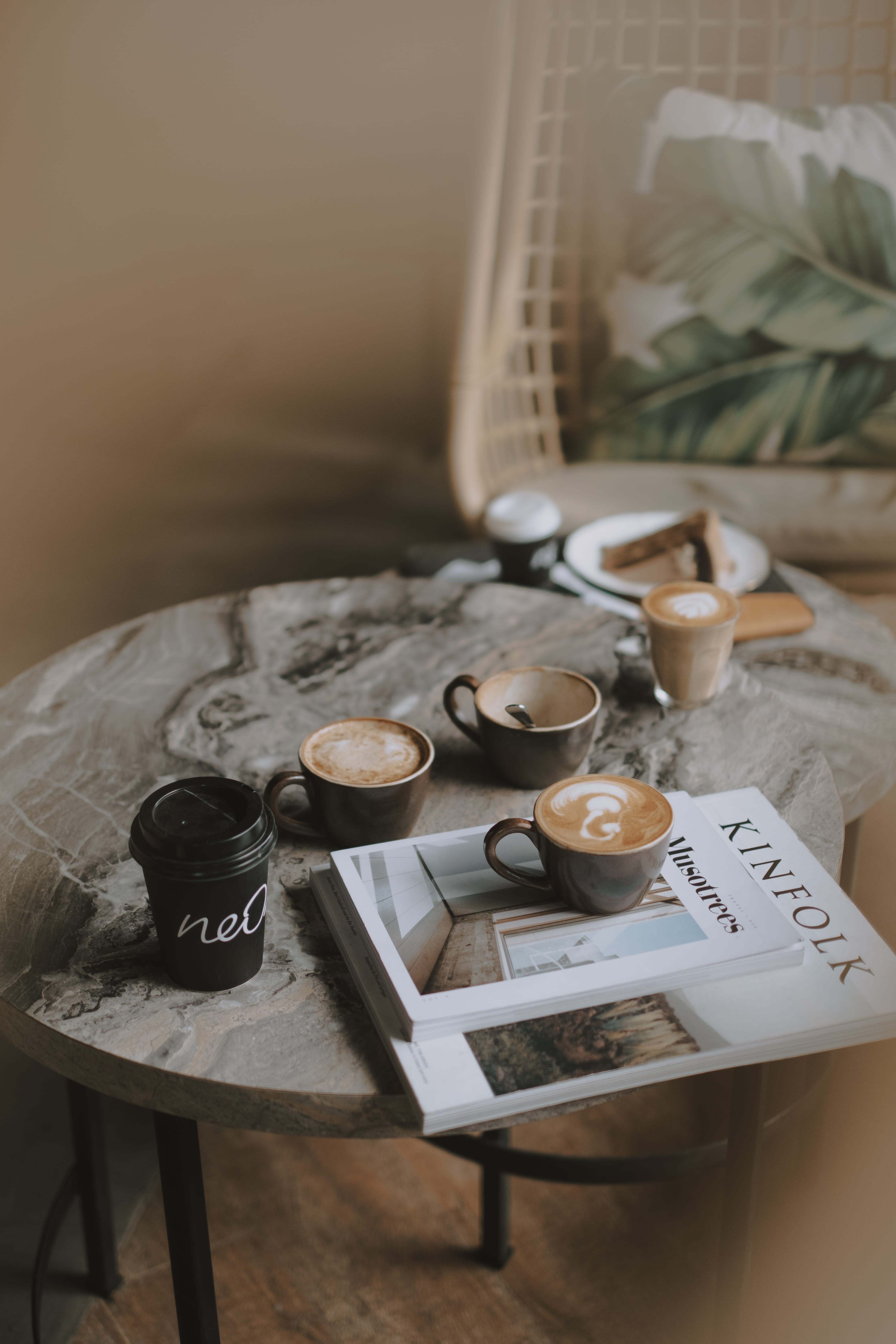 indoors, wood - Material, morning, relaxation, meal, cup, latte, aesthetic, cappuccino, table, home Interior, tea - Hot Drink, domestic Room, coffee, travel, Phone HD Wallpaper
