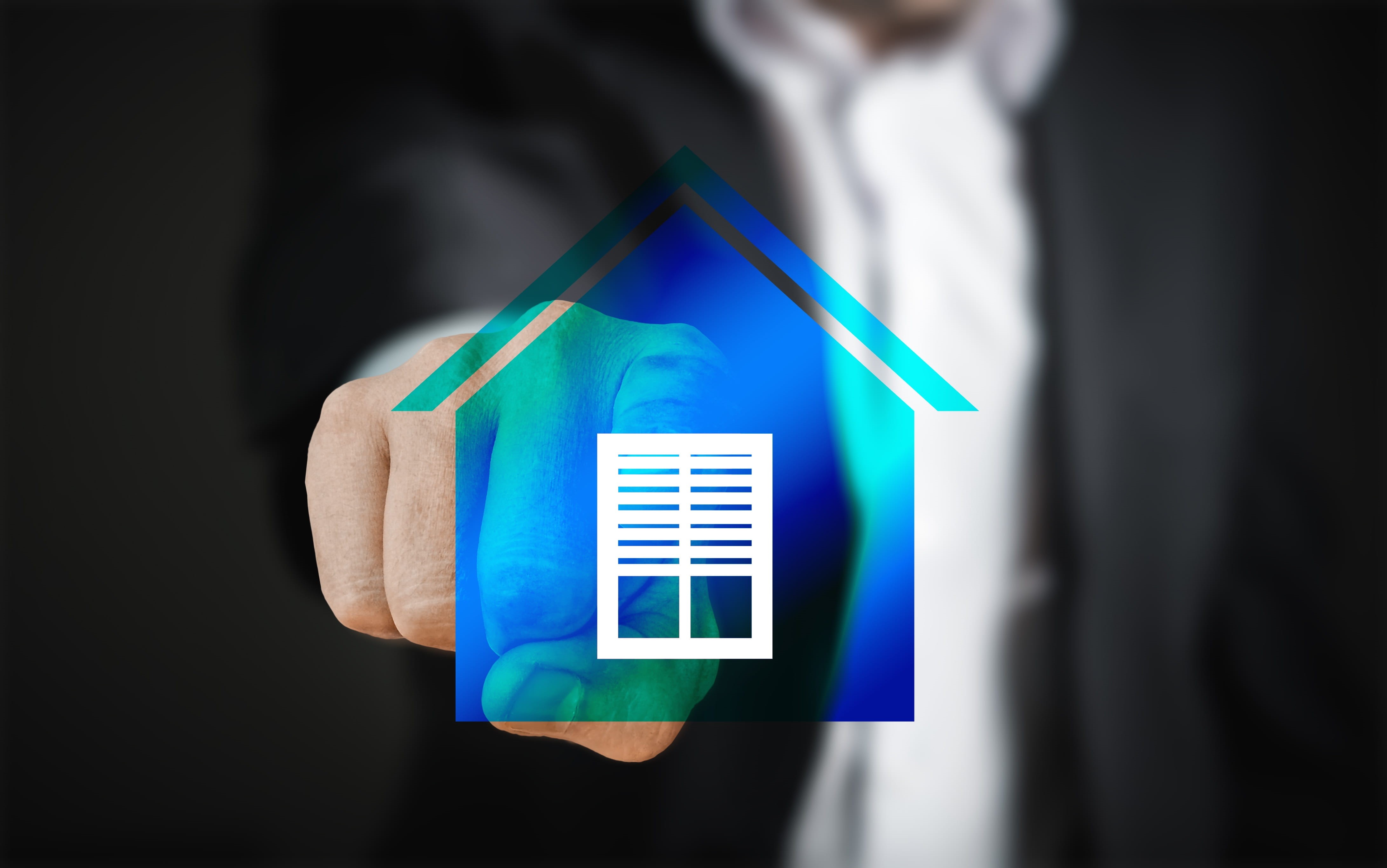 touch, holding, house technology, smart home, multi colored, turn on, internet, pointing, refrigerator, window, 4K, single object, midsection, isolated, HD Wallpaper