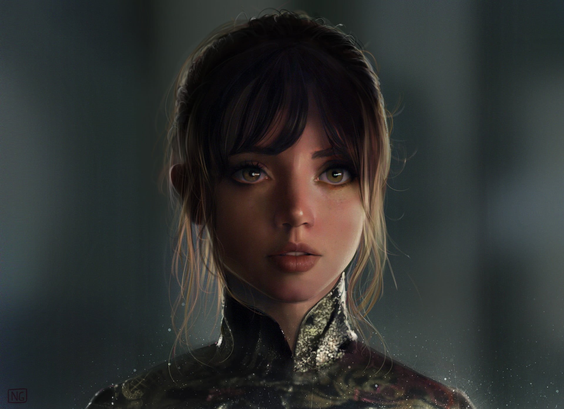 Blade Runner 2049, 1080P, Naztazzia Gagalac, Ana de Armas, women, Blade Rrunner, HD Wallpaper