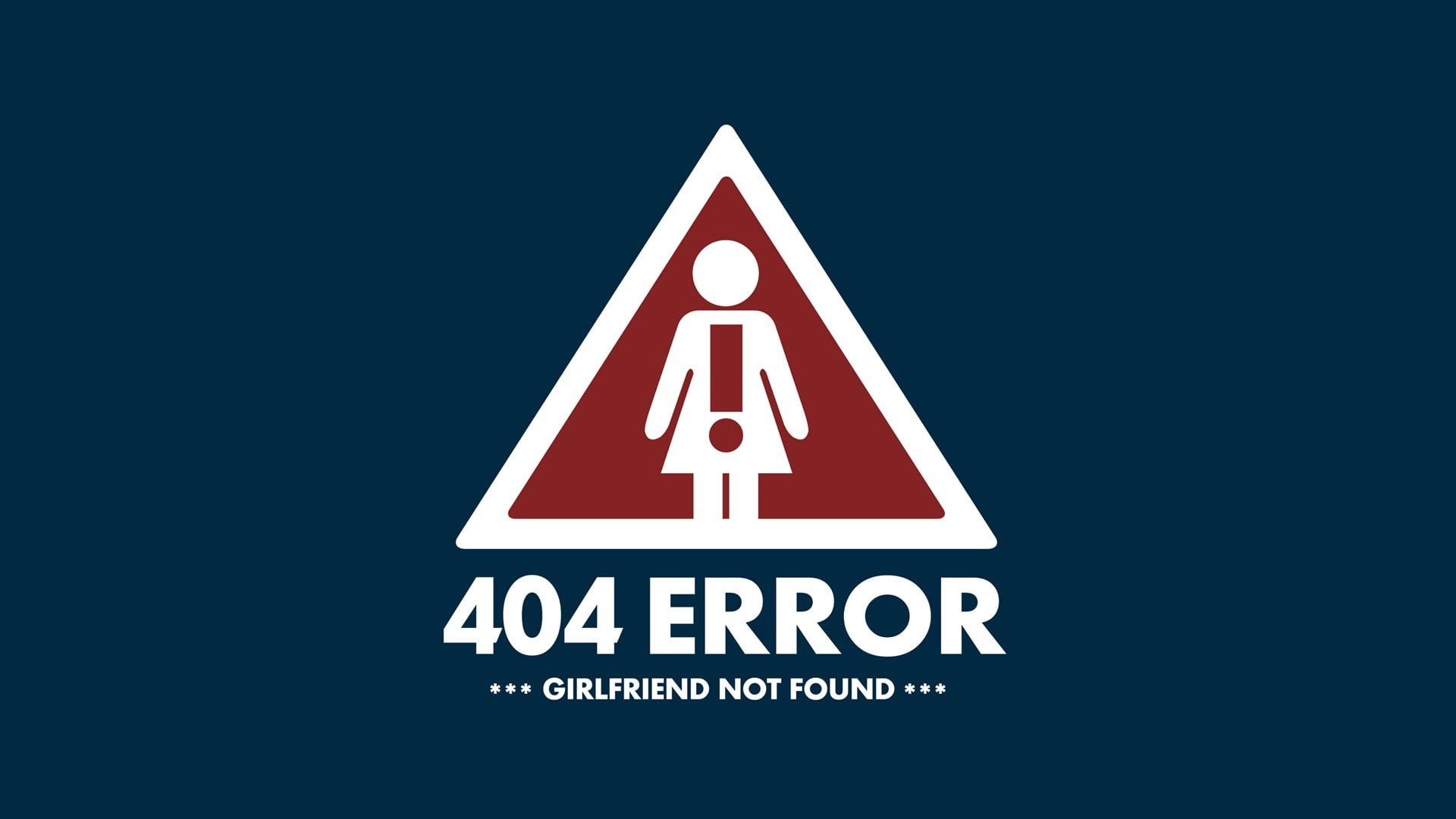 road, artwork, blue background, communication, error, guidance, warning sign, shape, typography, blue, western script, road sign, 404 Not Found, transportation, HD Wallpaper
