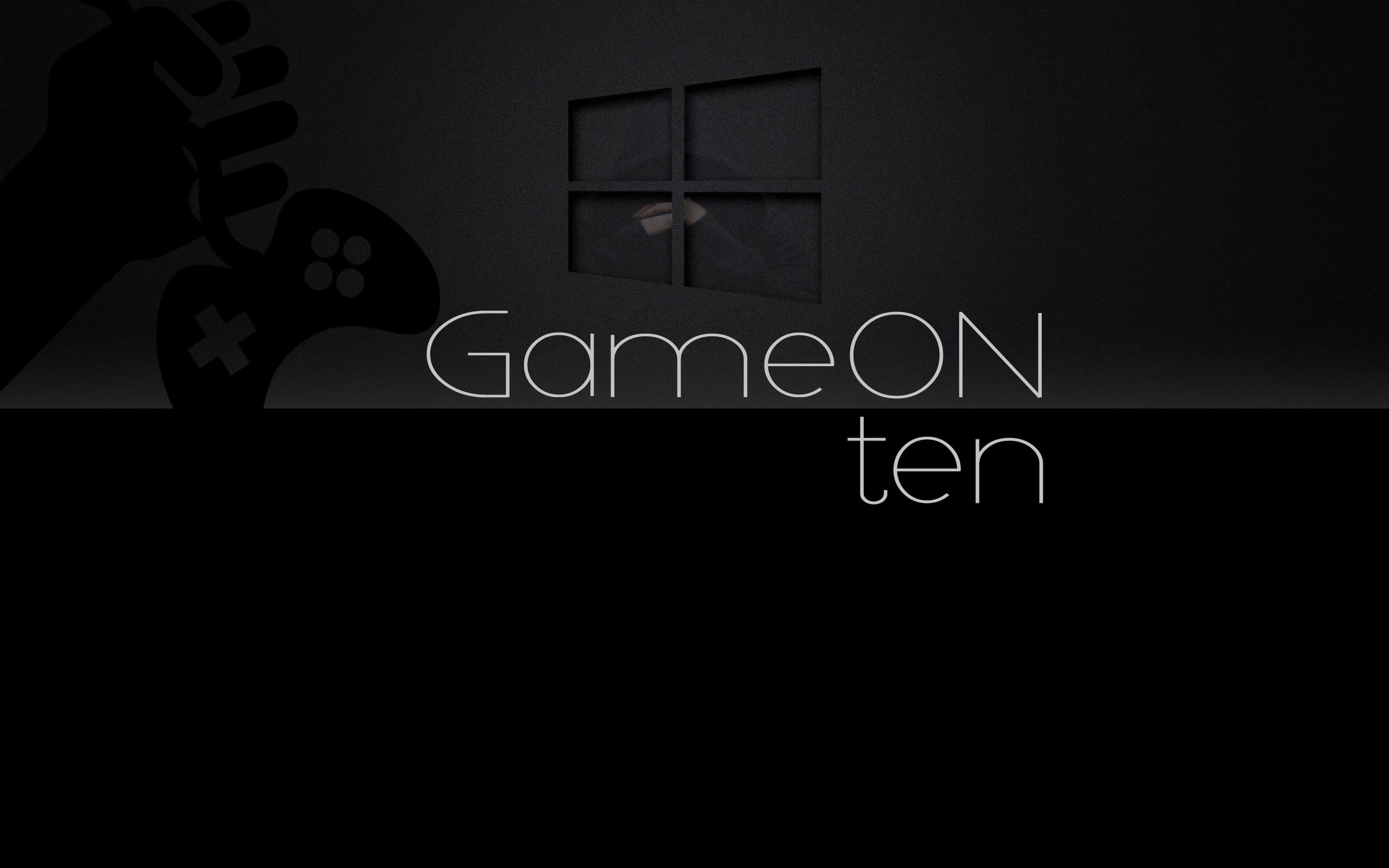 digital art, controllers, Windows Errors, Windows 10, typography, 2K, HD Wallpaper