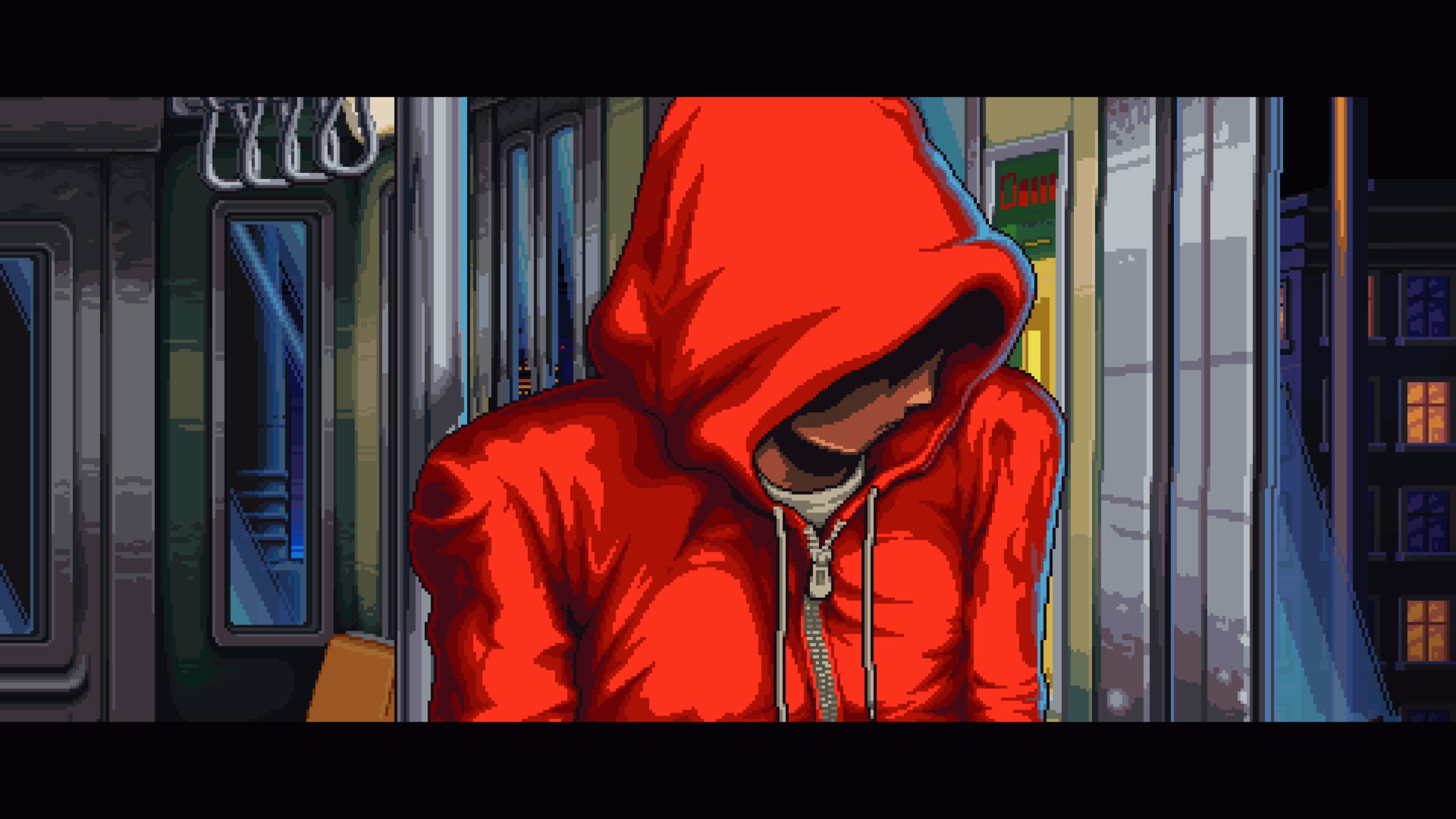 video games, video game art, 198x, 2K, Hi-Bit Studios, Retro style, pixel art, hoods, 1980s, HD Wallpaper