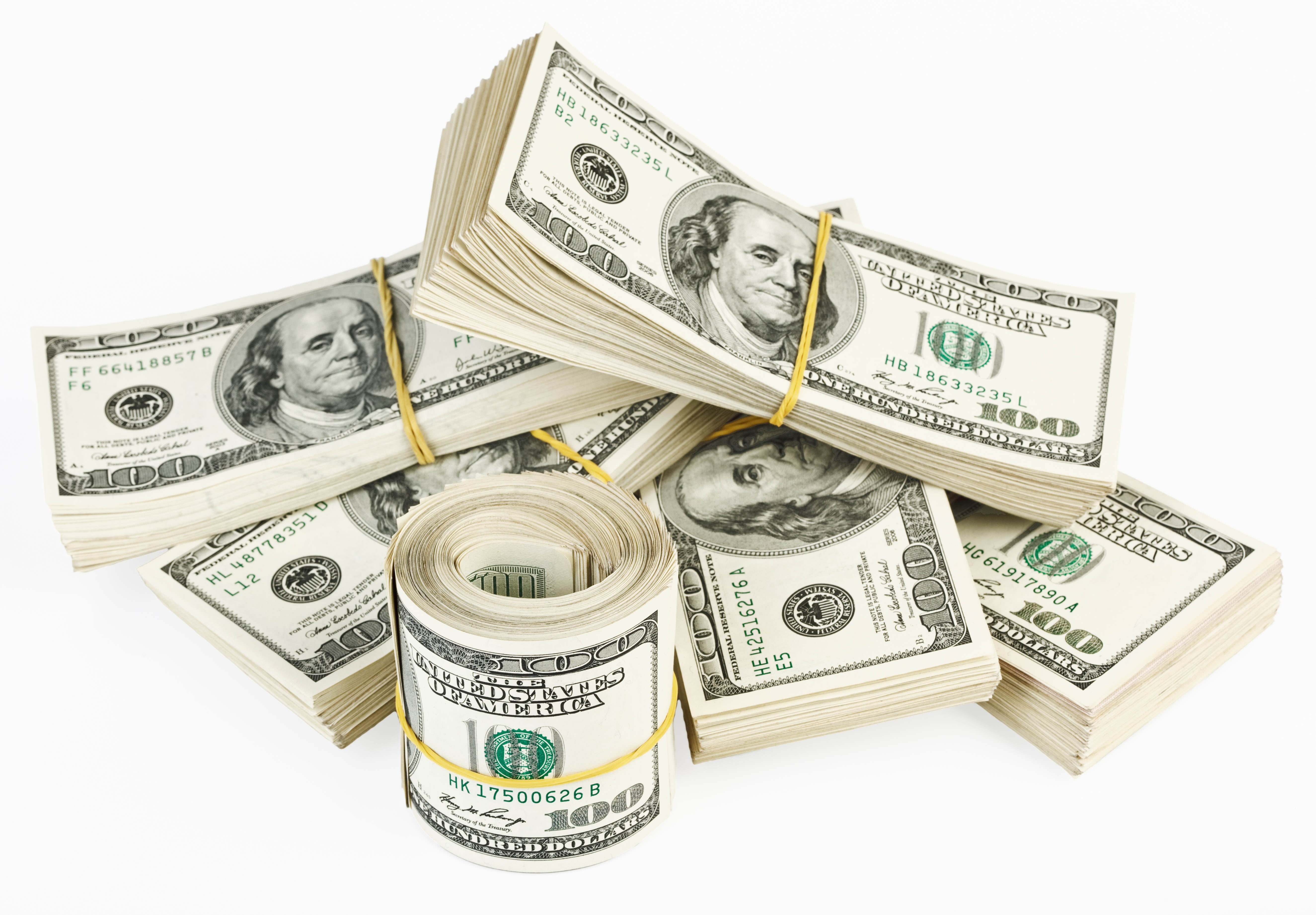 cut out, investment, lot, 5K, paper Currency, us, bill, finance, business, white background, home finances, banking, paper, wealth, money, isolated, no People, HD Wallpaper