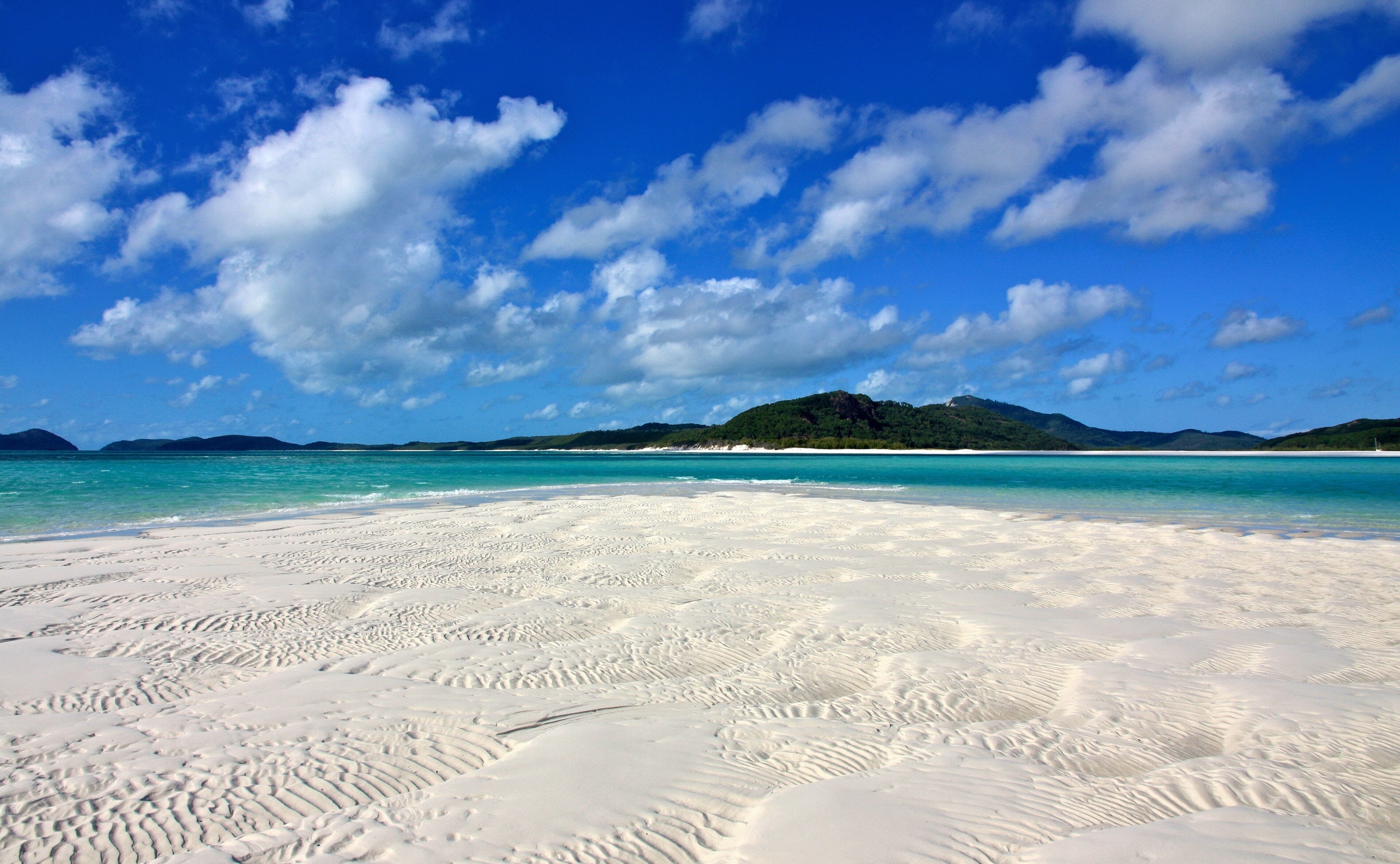 4K, whitehaven beach 4k ultra high definition, HD Wallpaper