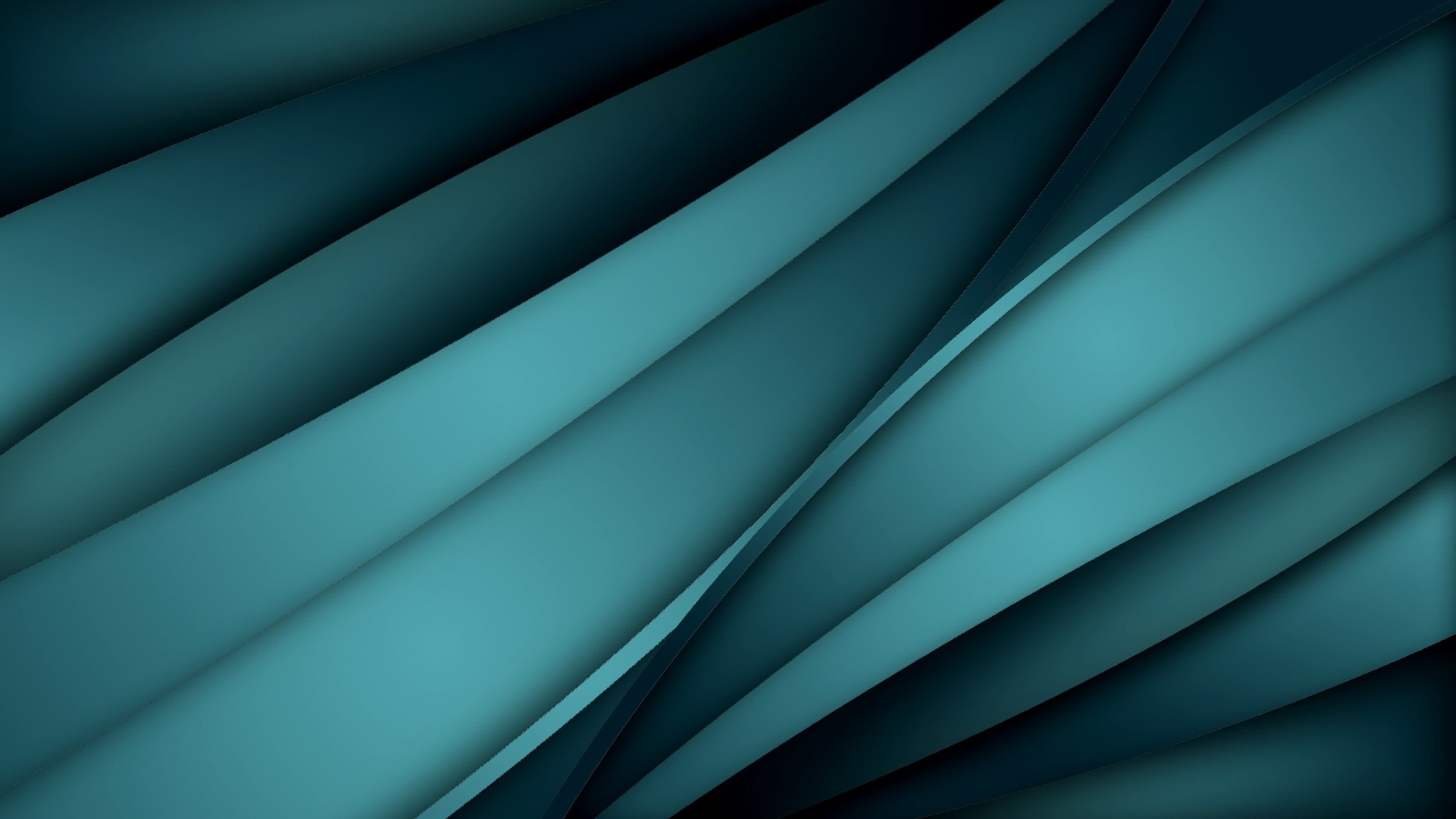no people, abstract, wave, teal, softness, backgrounds, connection, striped, pattern, green color, repetition, textured, textile, full frame, close-up, HD Wallpaper