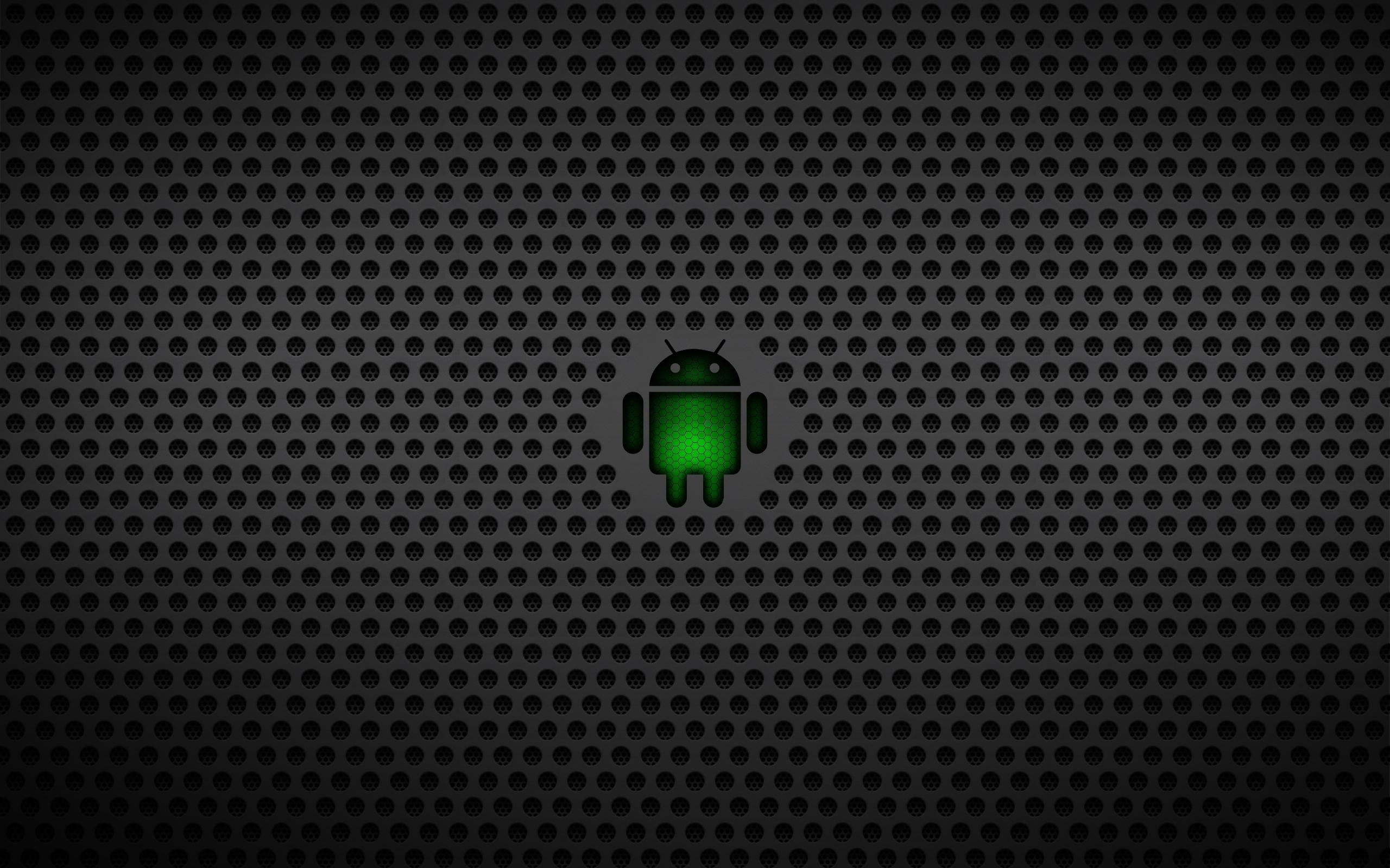 green, operating, black, os, system, android, mesh, 2K, operating system, HD Wallpaper