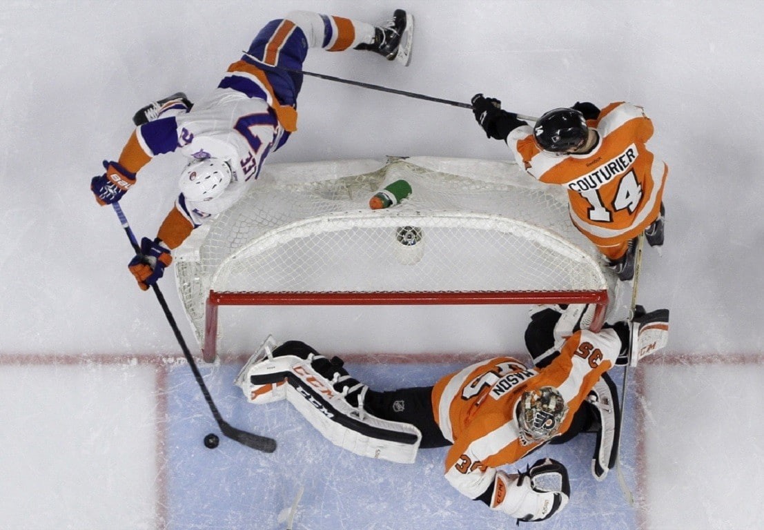 Philadelphia Flyers, photography, Hockey, 480P, Edmonton Oilers, HD Wallpaper