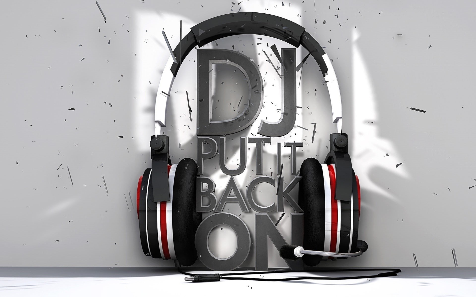 headphones, hd, dj, 1080P, music, HD Wallpaper