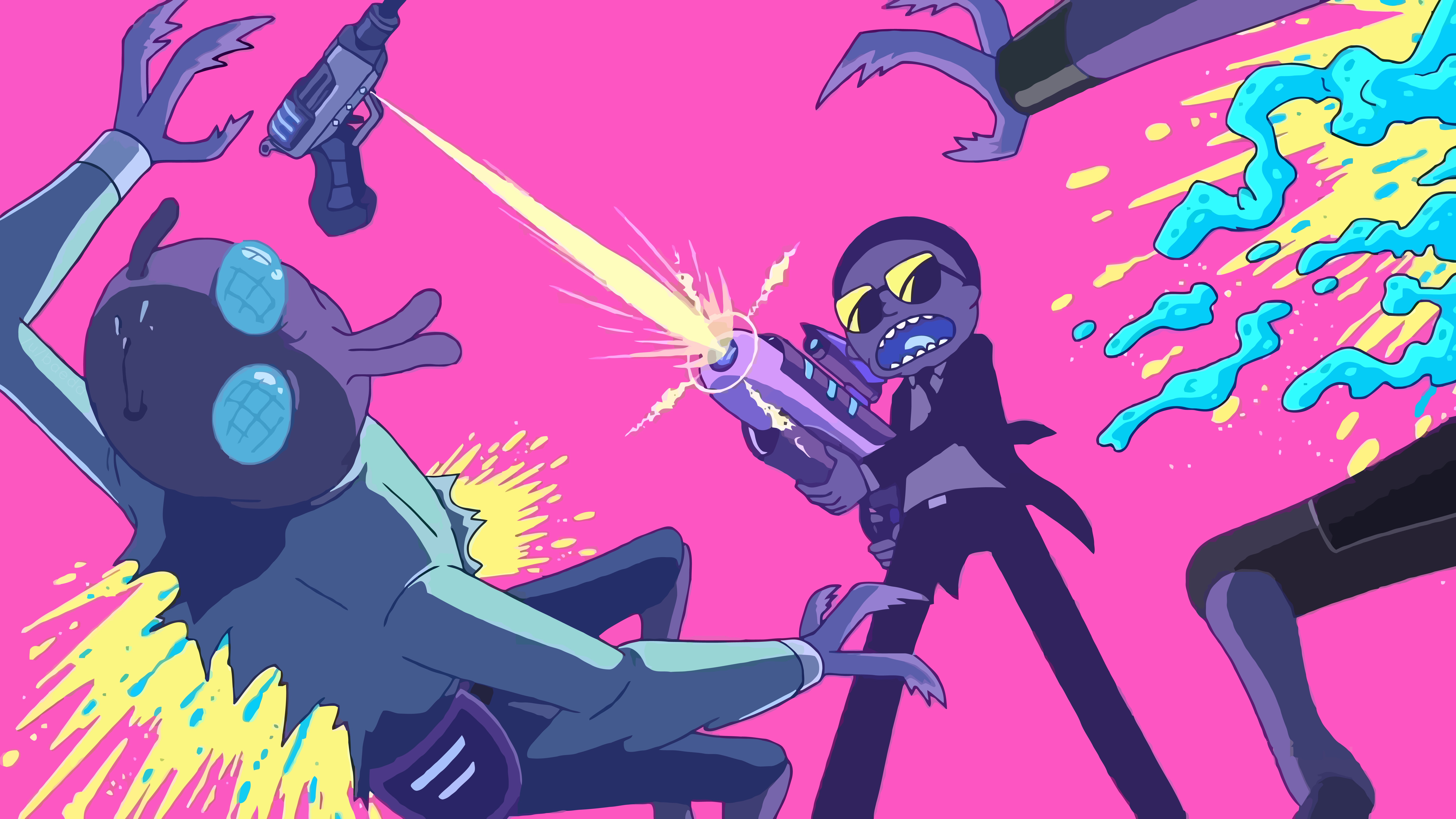 TV Show, Morty Smith, Run the Jewels, Rick and Morty, 8K, HD Wallpaper