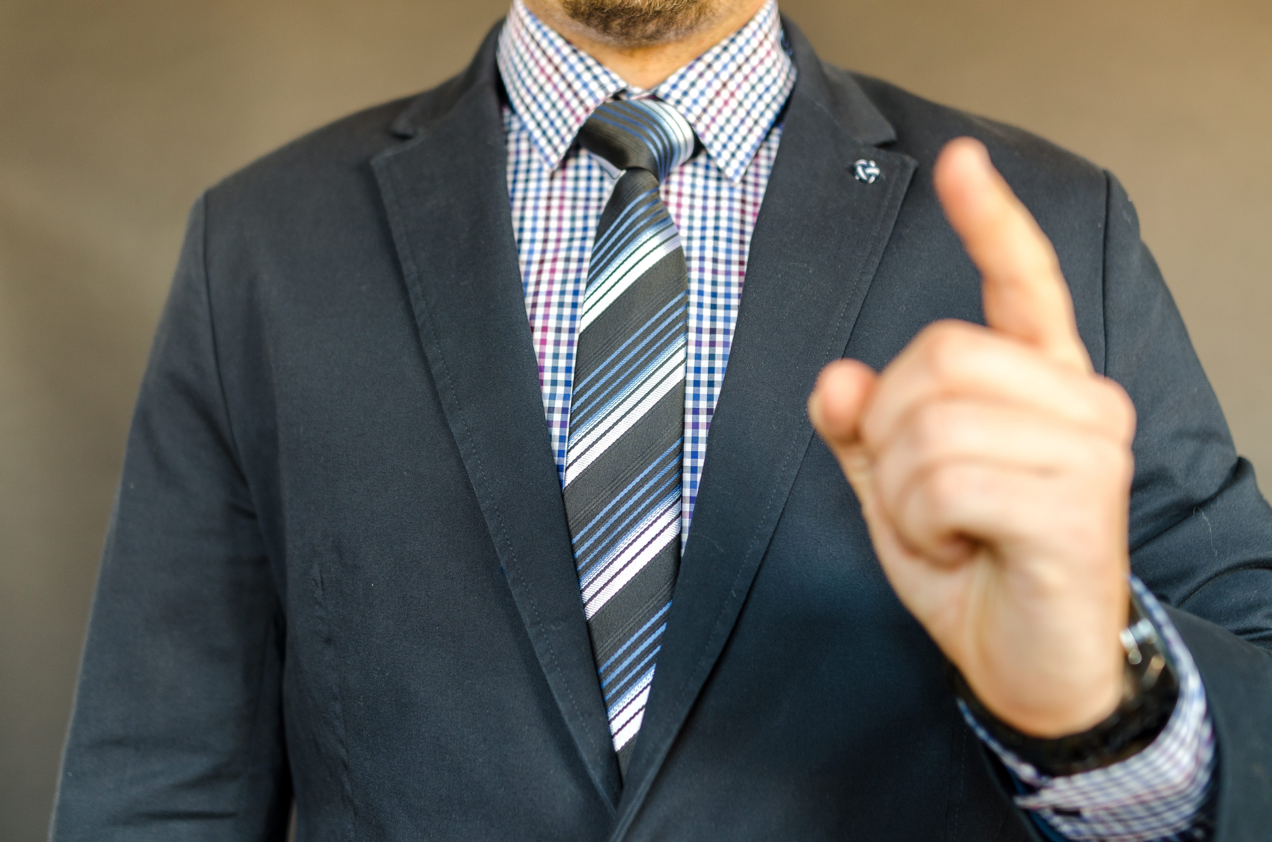 one person, formal businesswear, necktie, man, indoors, menswear, formal, professional occupation, front view, elegant, guy, corporate business, person, HD Wallpaper