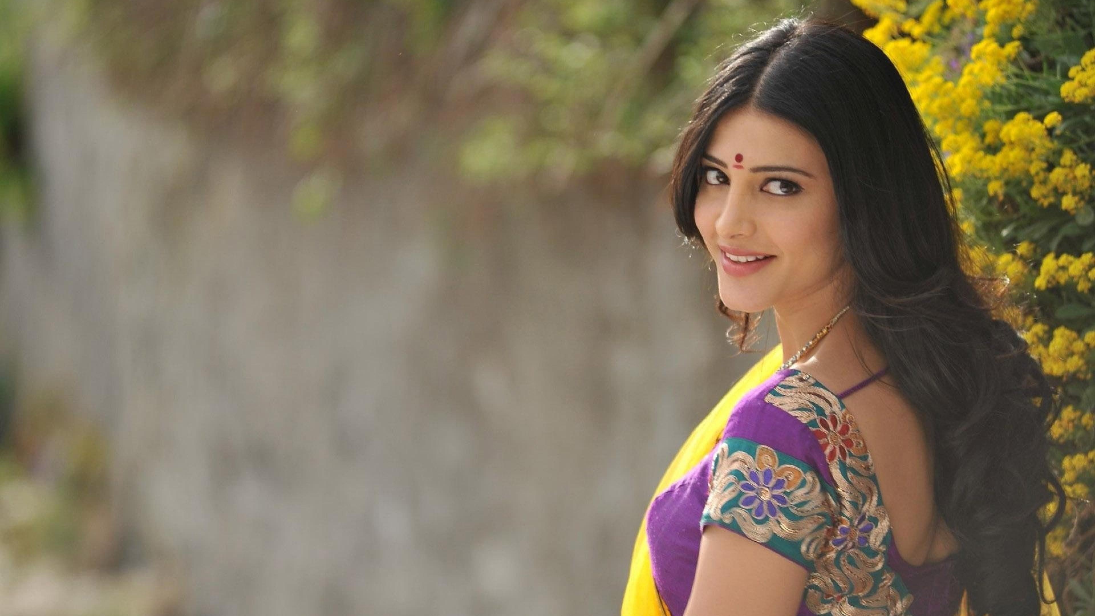 5k, Shruti Haasan, 4K, beauty, bollywood, HD Wallpaper