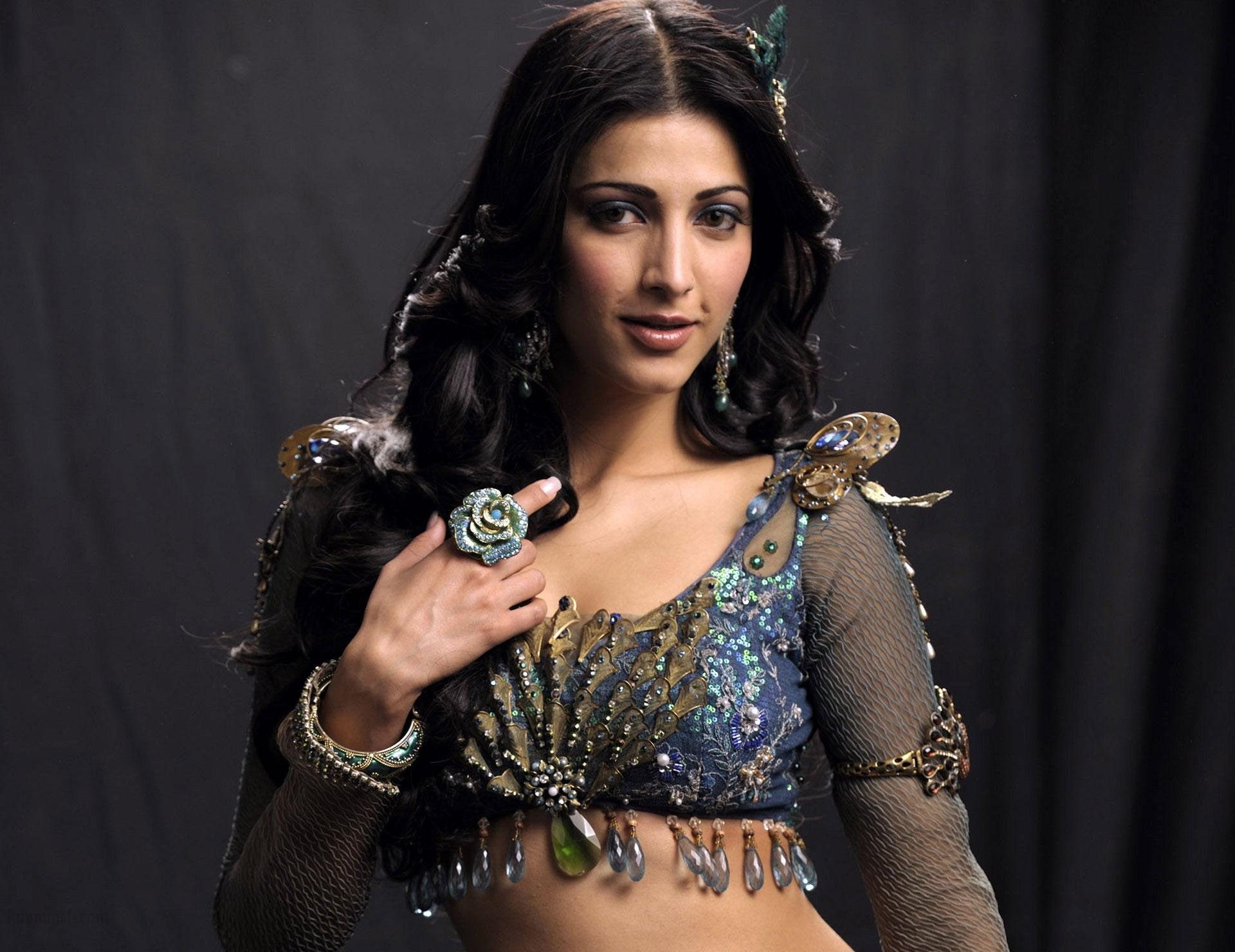 indian, singer, model, bollywood, hassan, shruti, babe, 1080P, actress, HD Wallpaper