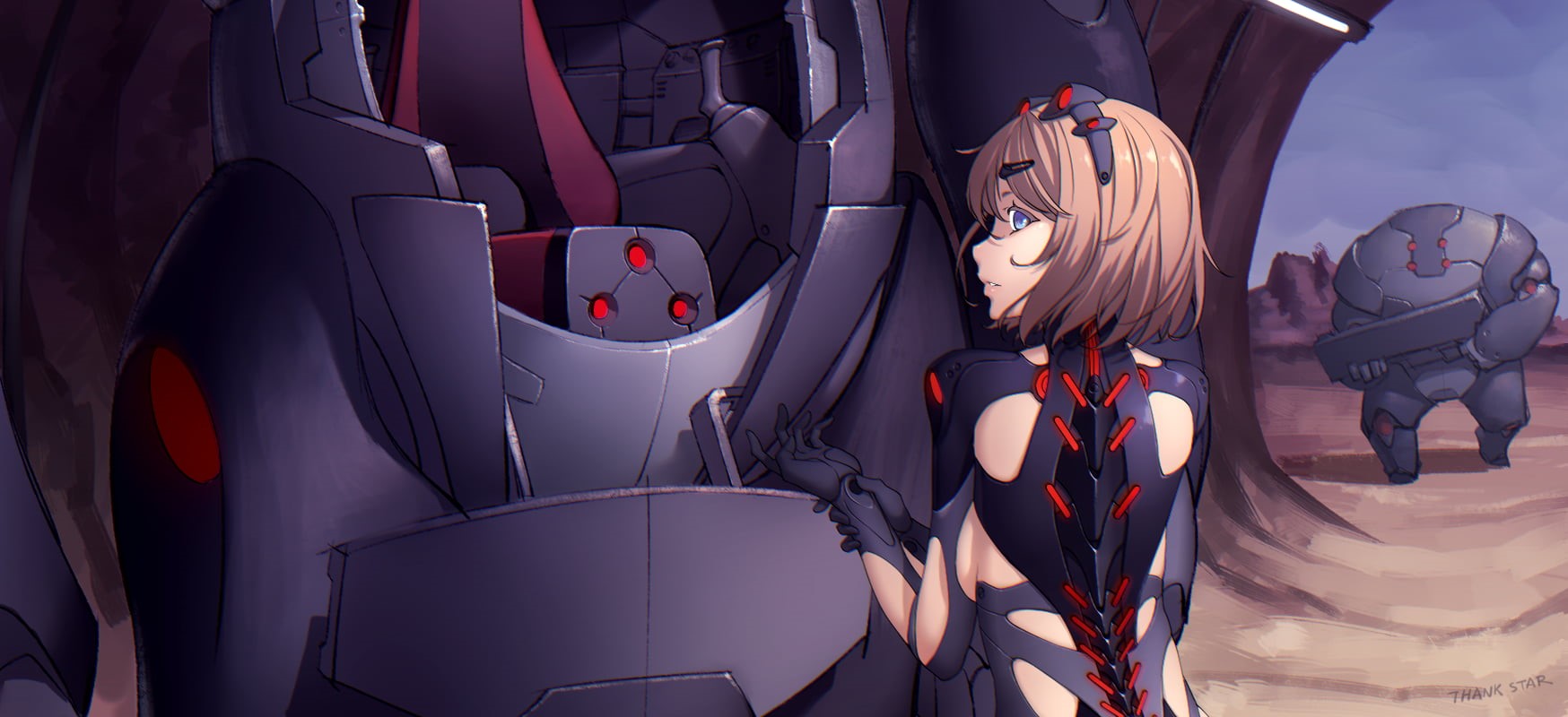 anime, Thankstar404, anime girls, 720P, original characters, HD Wallpaper