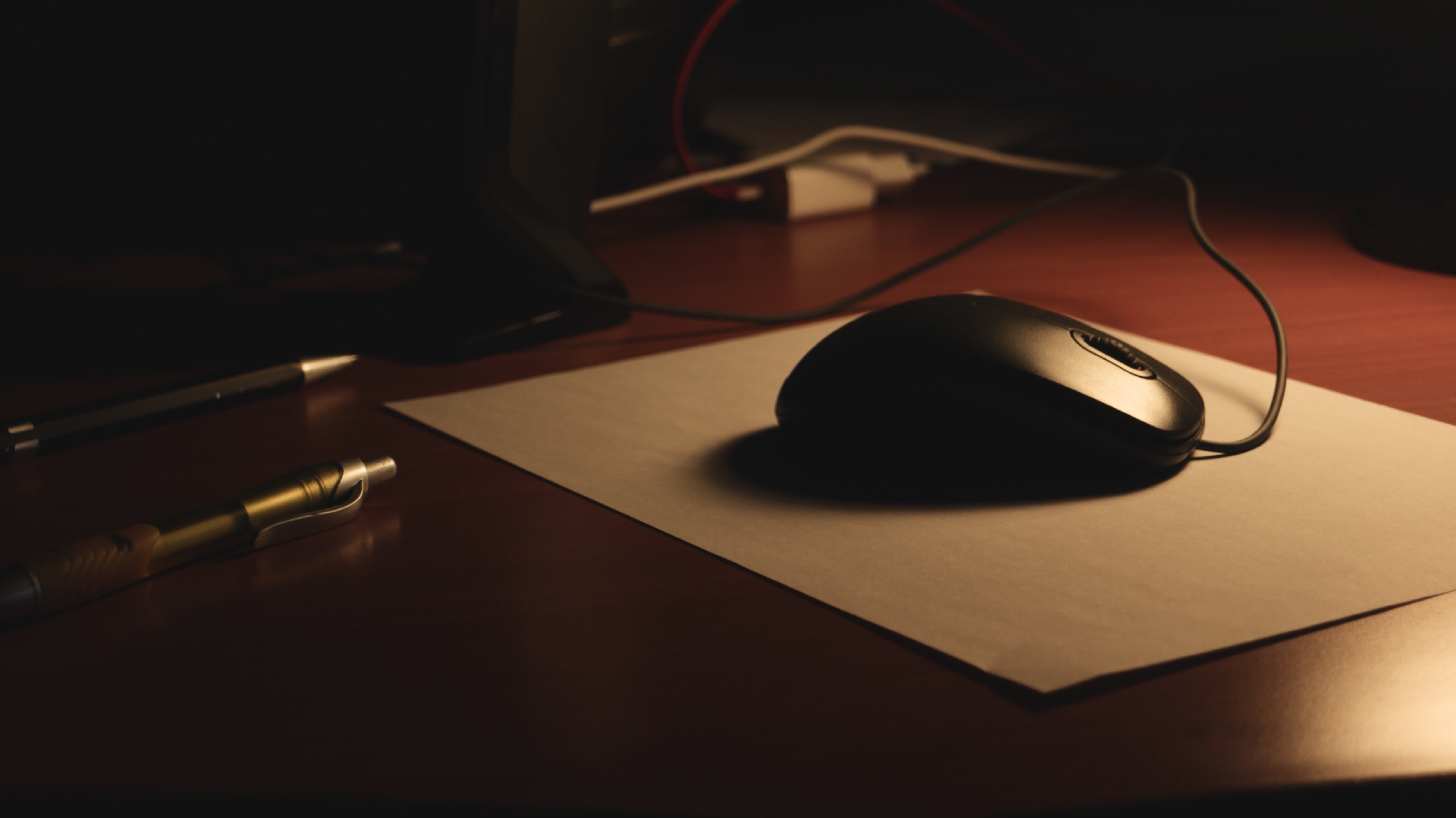 listening, room, cable, connection, music, computer, pens, desk, 5K, communication, office, no people, beside, computer equipment, photo, two, technology, HD Wallpaper
