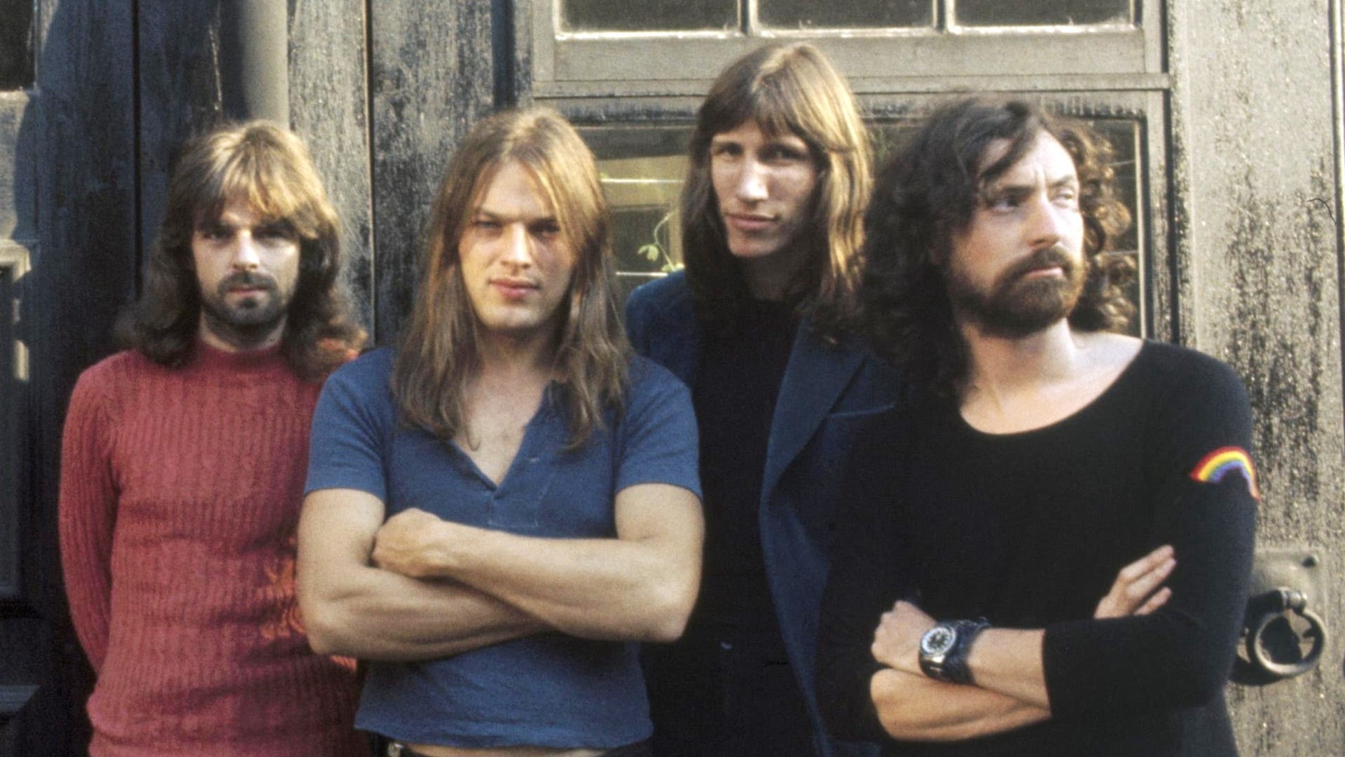 outdoors, wall - Building Feature, portrait, band, young Men, sadness, women, lifestyle, members, males, serious, teenager, 1080P, beautiful, black, pink floyd, HD Wallpaper