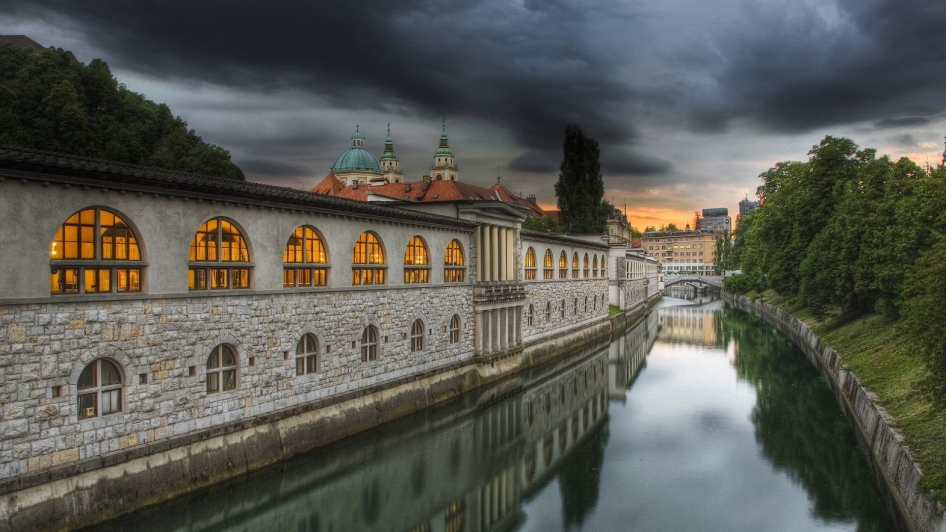 old, city, museum, monument, european, nature, culture, residence, dome, urban, europe, house, cloud - sky, 1080P, history, travel, capital, tower, building exterior, HD Wallpaper