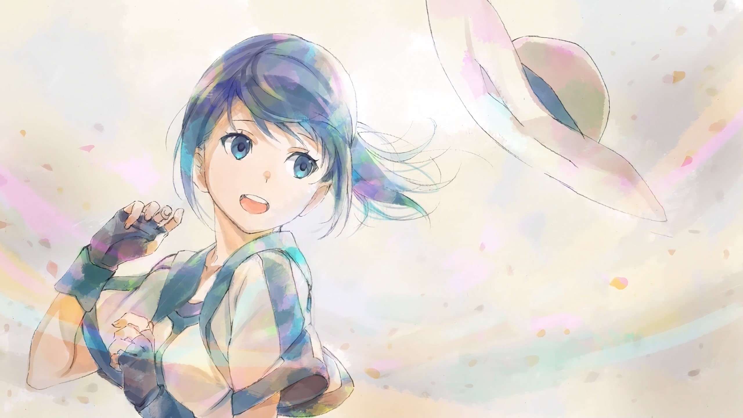 child, childhood, multi colored, transparent, human representation, dress, Mary (Hai to Gensou no Grimgar), 2K, fragility, toy, indoors, white, woman, HD Wallpaper