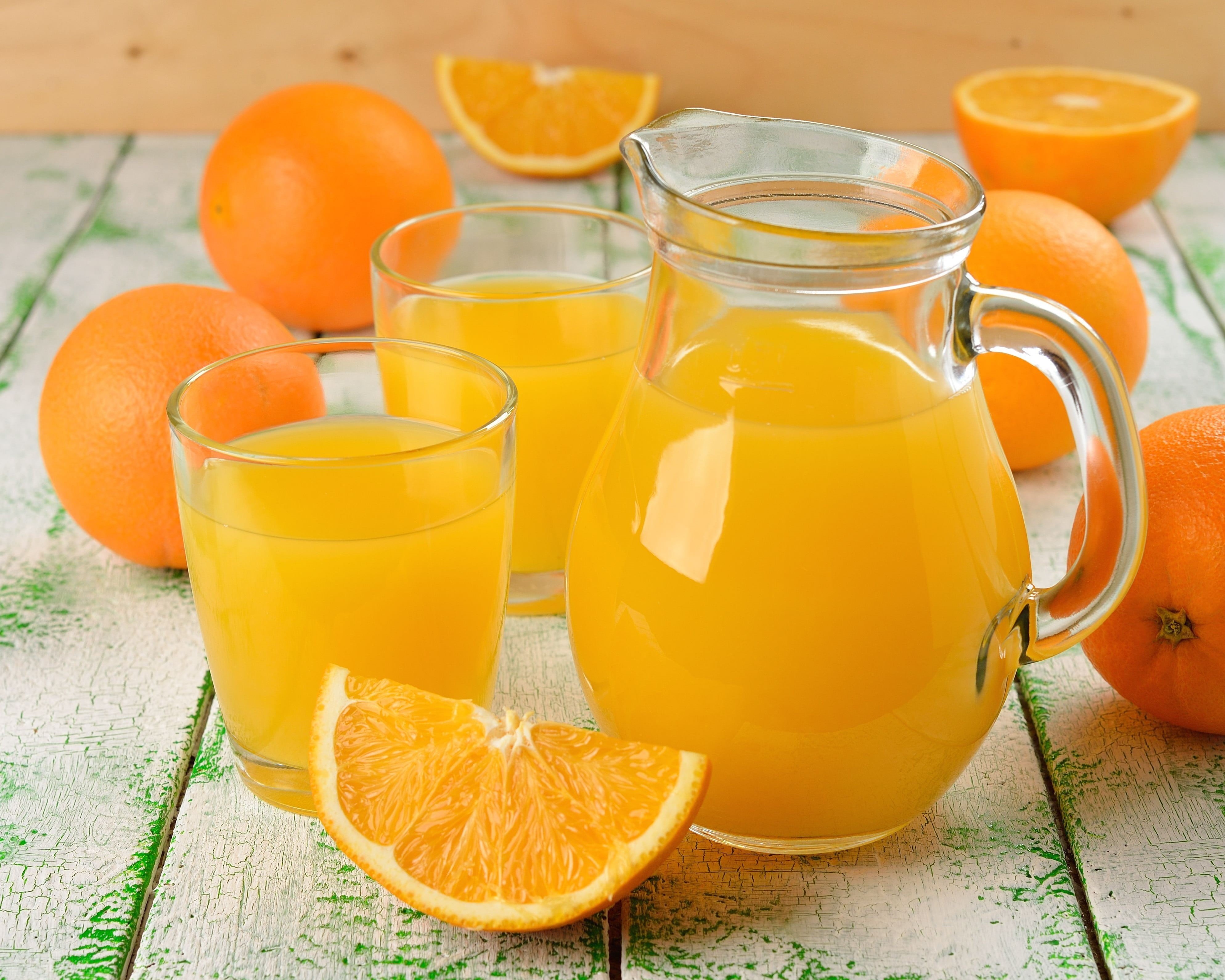 orange, citrus, yellow, lemon, glass, juicy, breakfast, fruit, white, drinking Glass, orange Color, food, orange Juice, fruit juice, orange - Fruit, refreshment, HD Wallpaper