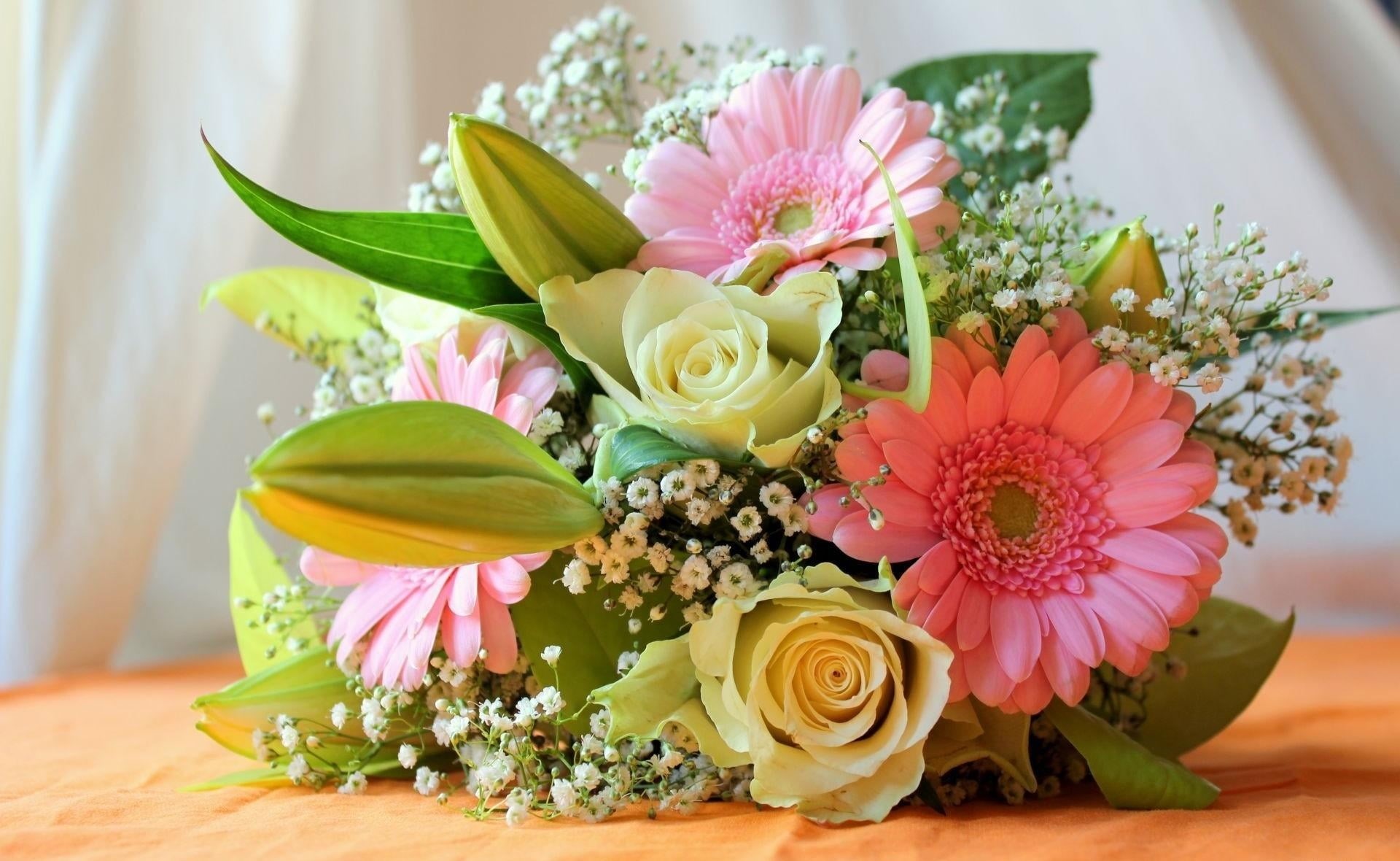 s, bunch, elegance, cut Flowers, indoors, flowering plant, decoration, beauty in nature, love, plant part, flowers, breath, nature, plant, pink, 1080P, HD Wallpaper