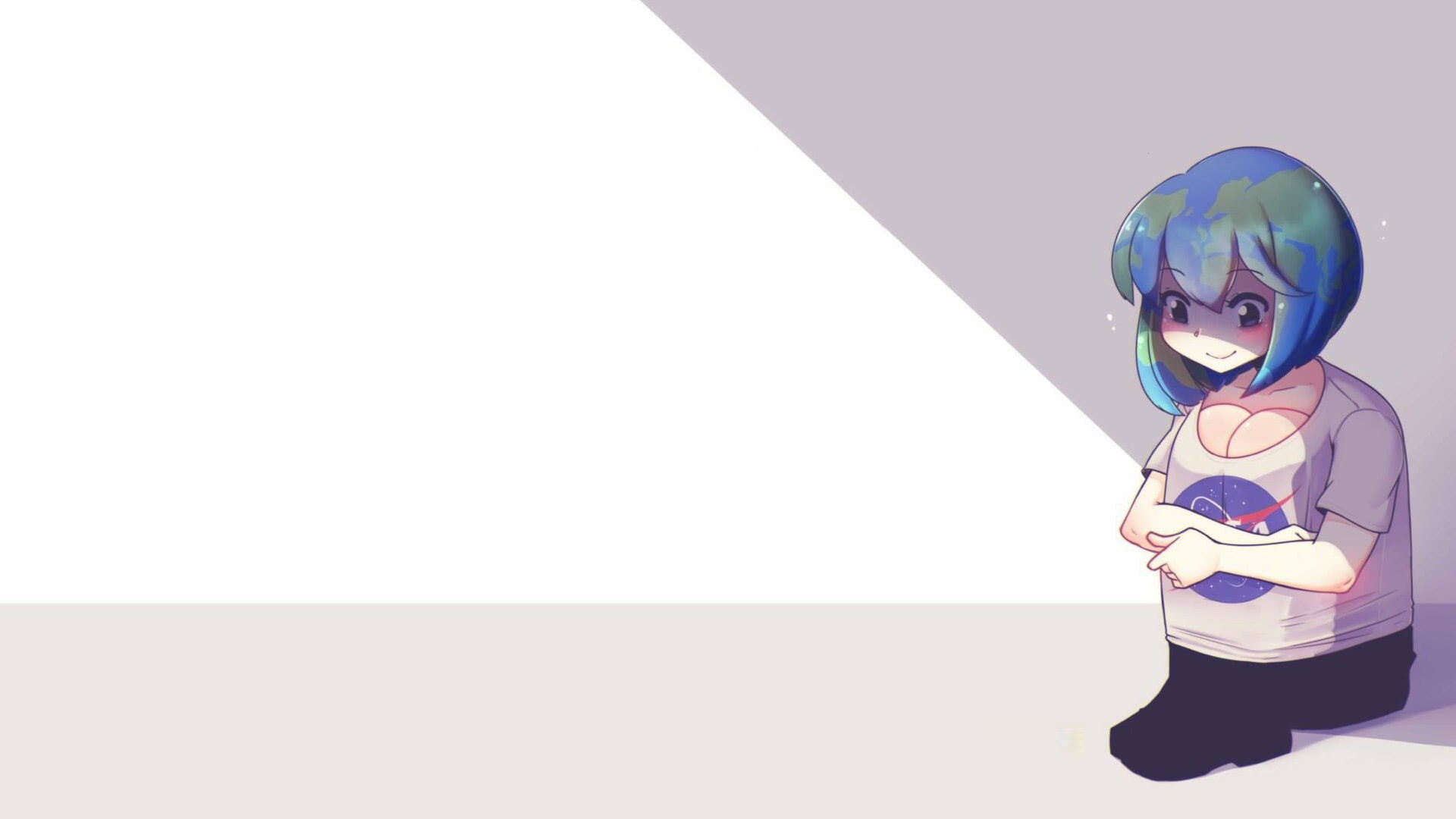 one person, lifestyles, three quarter length, waist up, leisure activity, studio shot, portrait, white background, Earth-chan, casual clothing, standing, HD Wallpaper