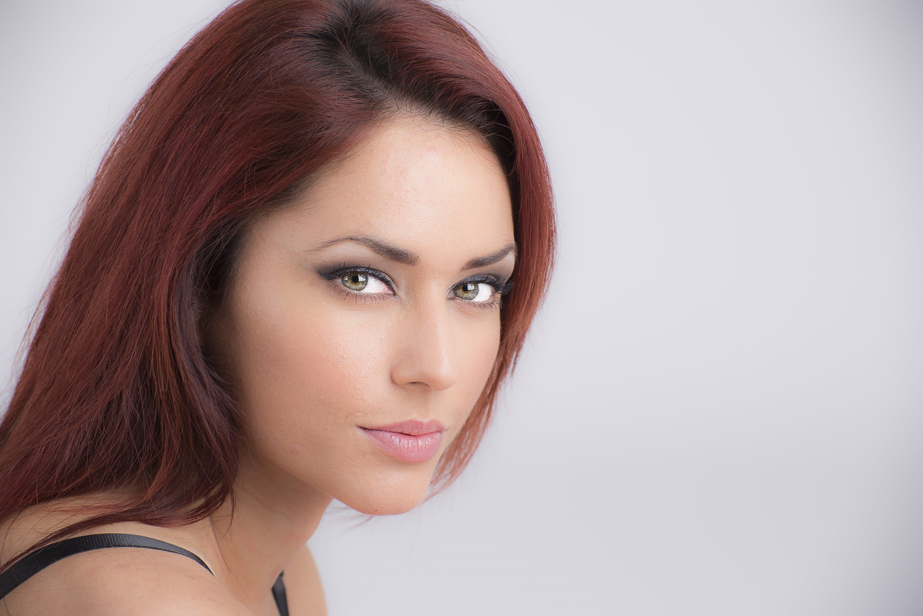 2K, Luigi Malanetto, look, redhead, model, HD Wallpaper
