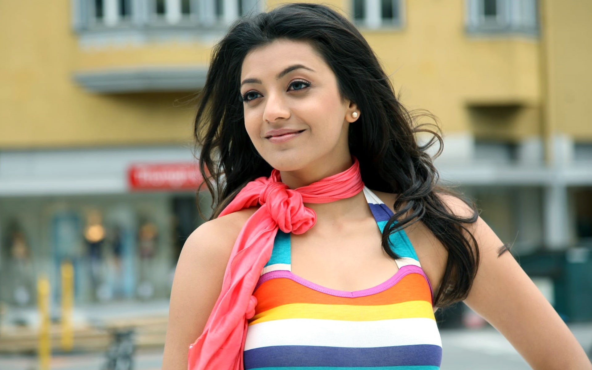 Kajal, Agarwal, 1080P, HD Wallpaper