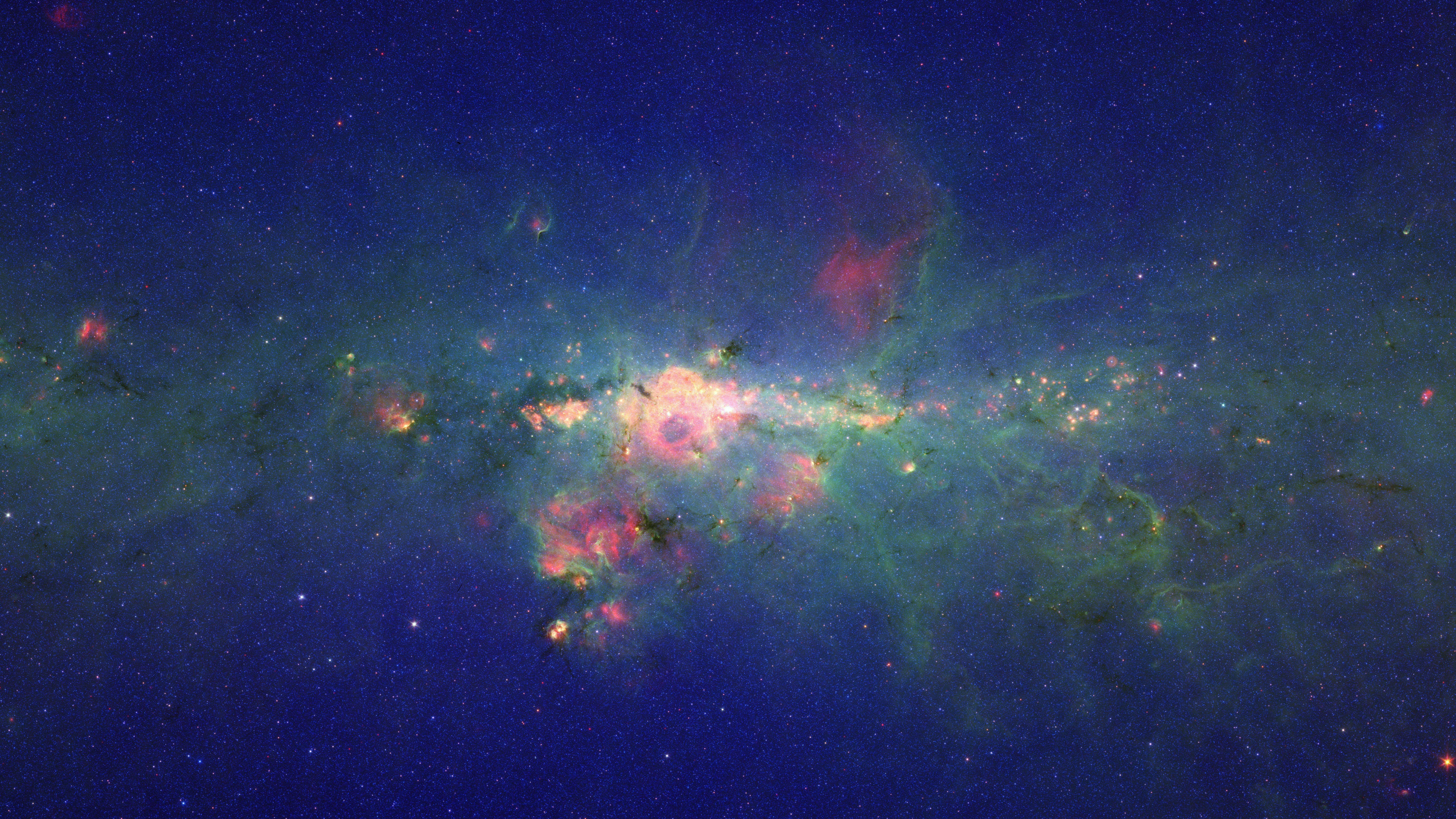 no people, 8K, space exploration, Spitzer Space Telescope, mystery, full frame, 8K, 4K, space, cloud - sky, Peony star, sky, multi colored, WR 102ka, awe, HD Wallpaper