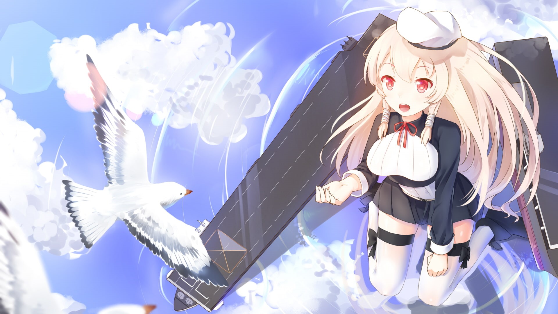 Chaser (Warship Girls), Warship Girls, Anime, Zhan Jian Shao Nyu, 1080P, HD Wallpaper