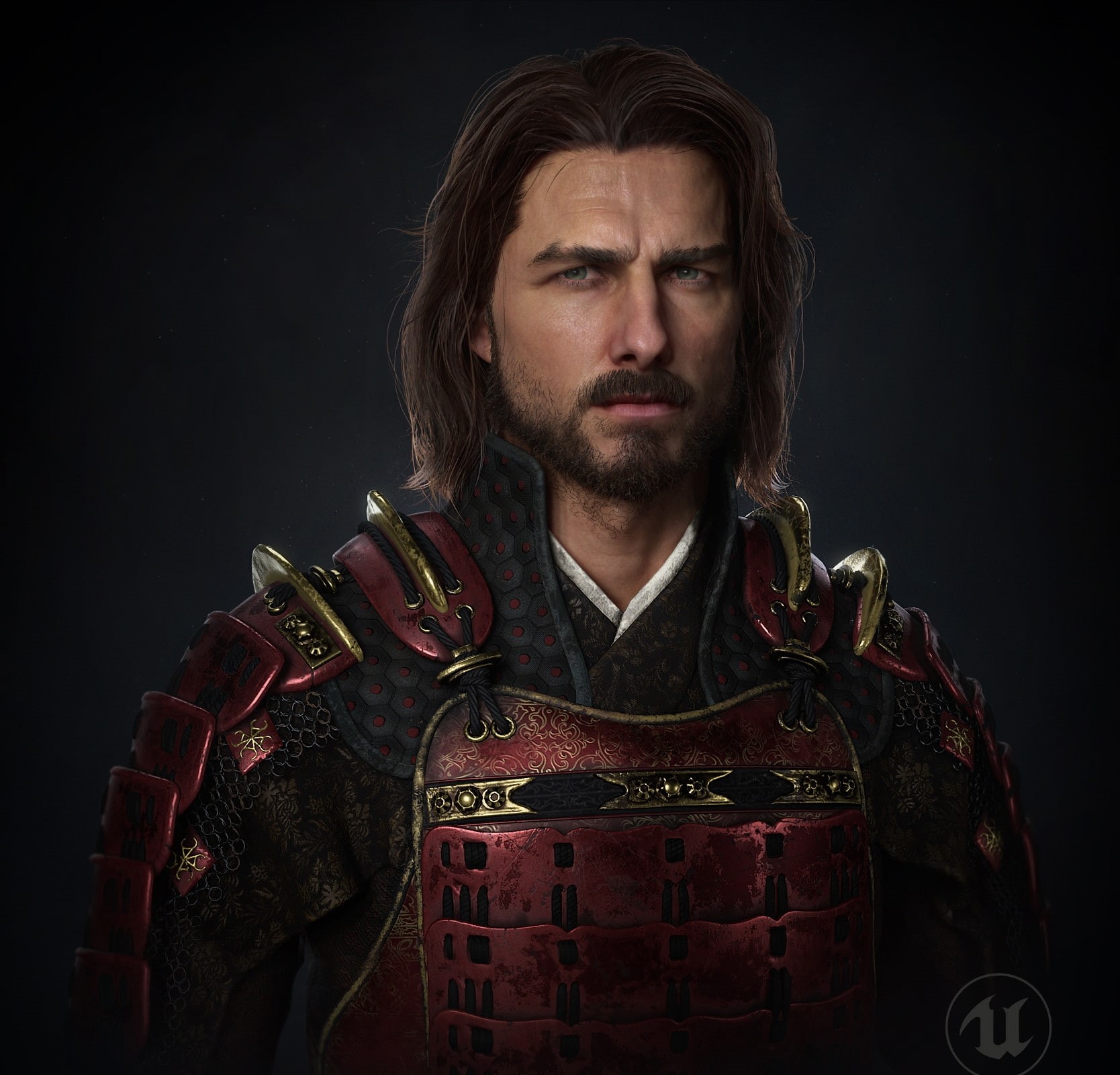 naky solanki, man, luminos, 3D, fantasy, tom cruise, 720P, dsome, The last samurai, HD Wallpaper