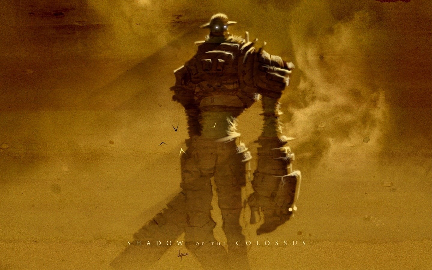 720P, video games, hd, the, colossus, shadow, HD Wallpaper