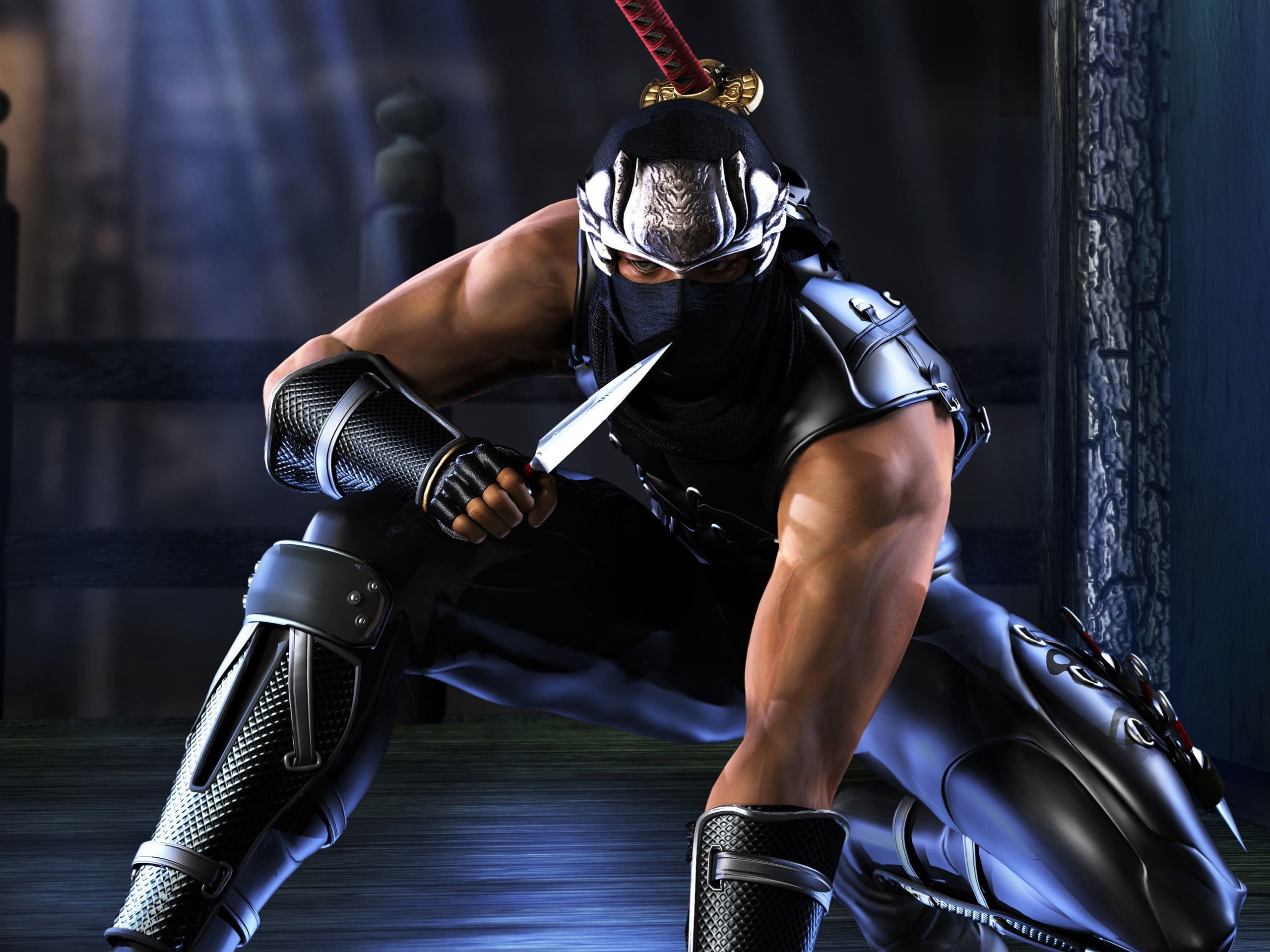 Gaiden, Ninja, 2K, Knife, Night, HD Wallpaper