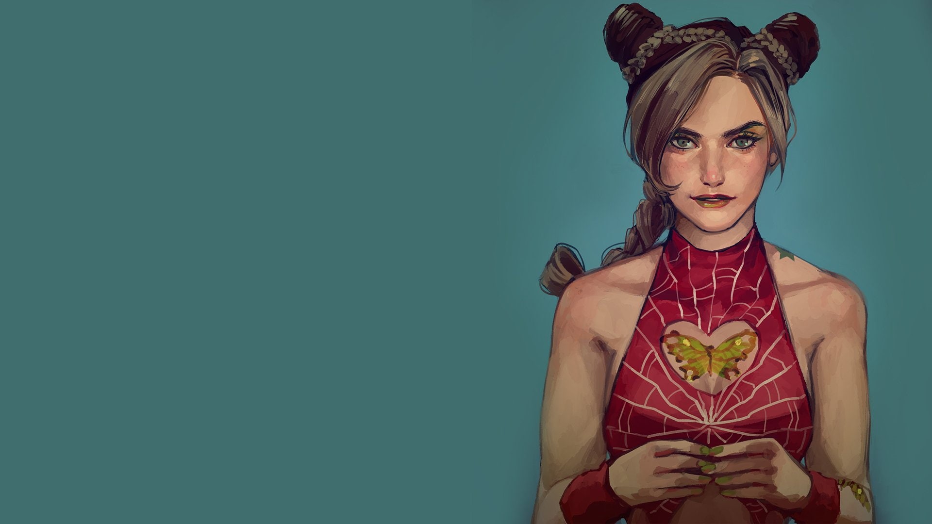 Jojos Bizarre Adventure, Anime, 1080P, Jolyne Cujoh, HD Wallpaper