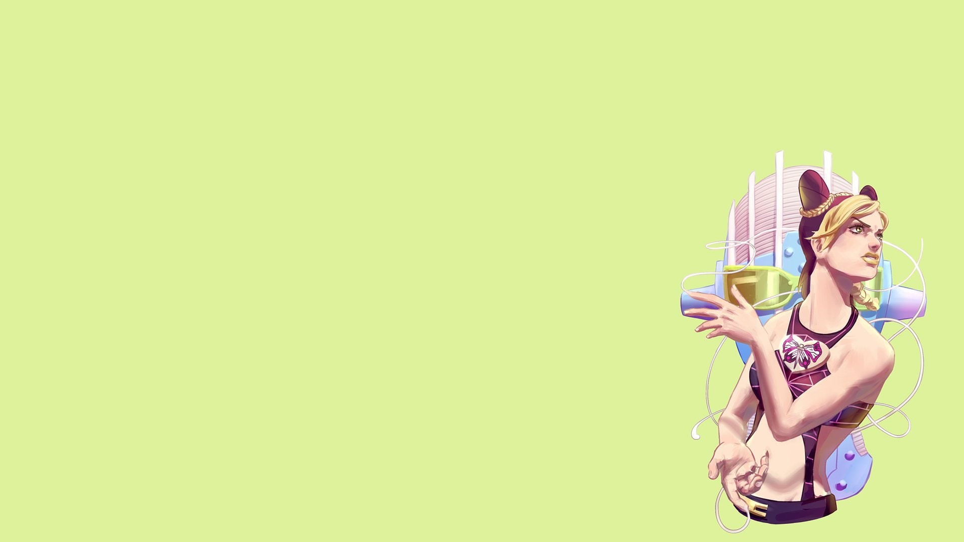 Jojos Bizarre Adventure, Jolyne Cujoh, 1080P, Anime, HD Wallpaper