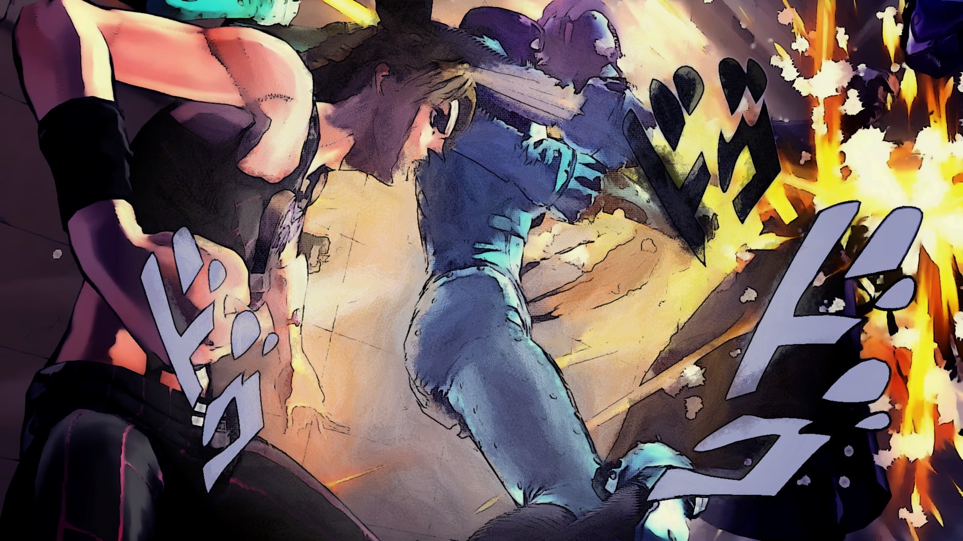 Jojos Bizarre Adventure, 1080P, Stone Free (Jojos Bizarre Adventure), Jolyne Cujoh, Enrico Pucci, Anime, HD Wallpaper