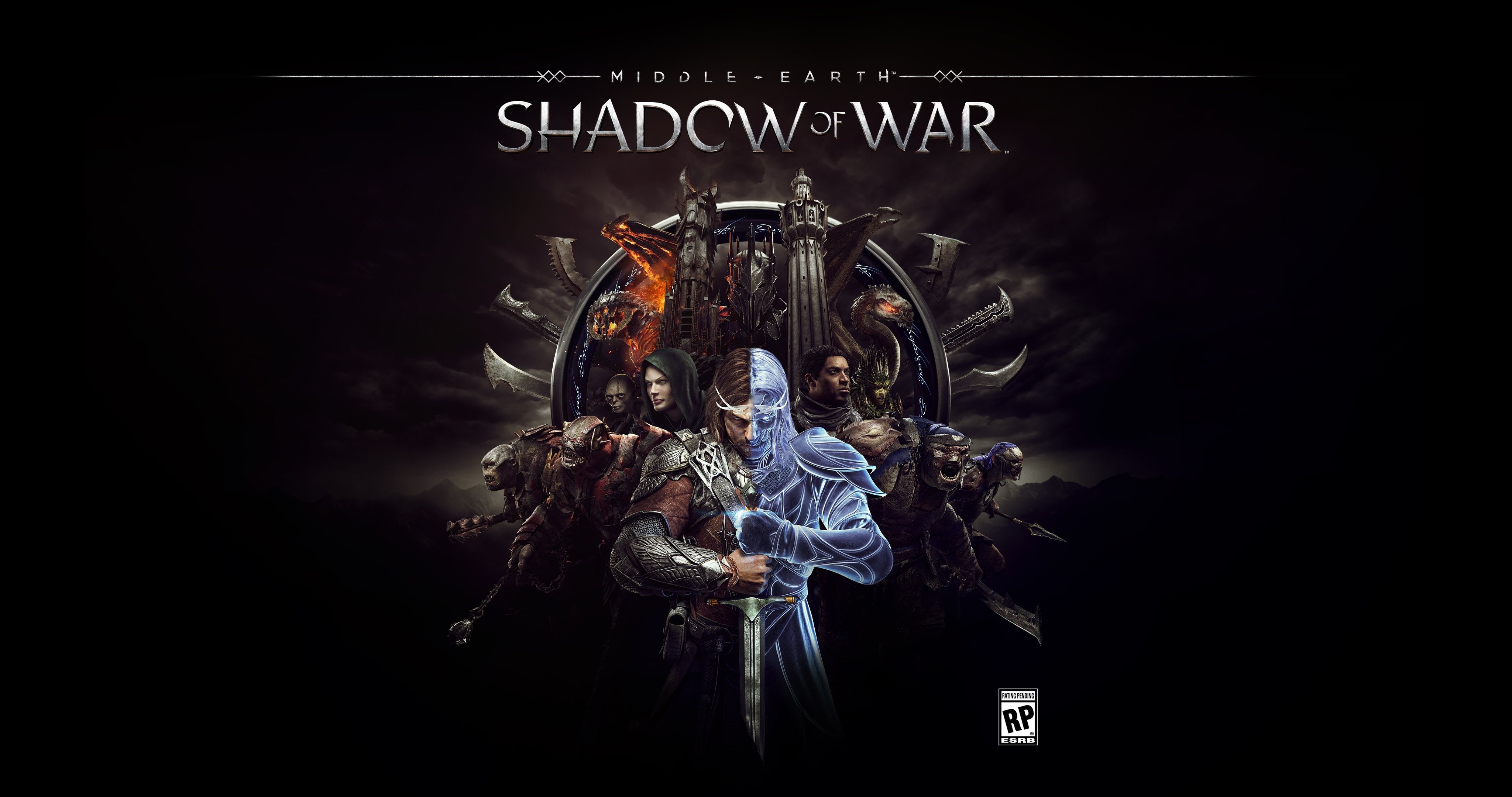Earth, middle, Talion, Celebrimbor, Earth: Shadow of War, 4K, HD Wallpaper