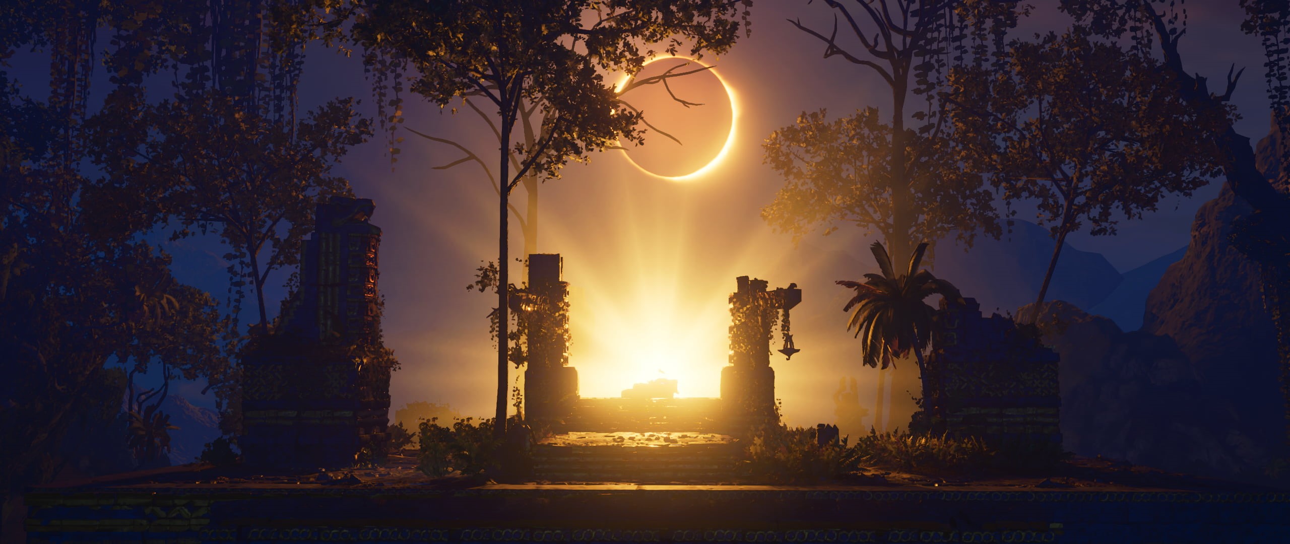 ultrawide, 2K, Shadow of the Tomb Raider, screen shot, Tomb Raider, HD Wallpaper