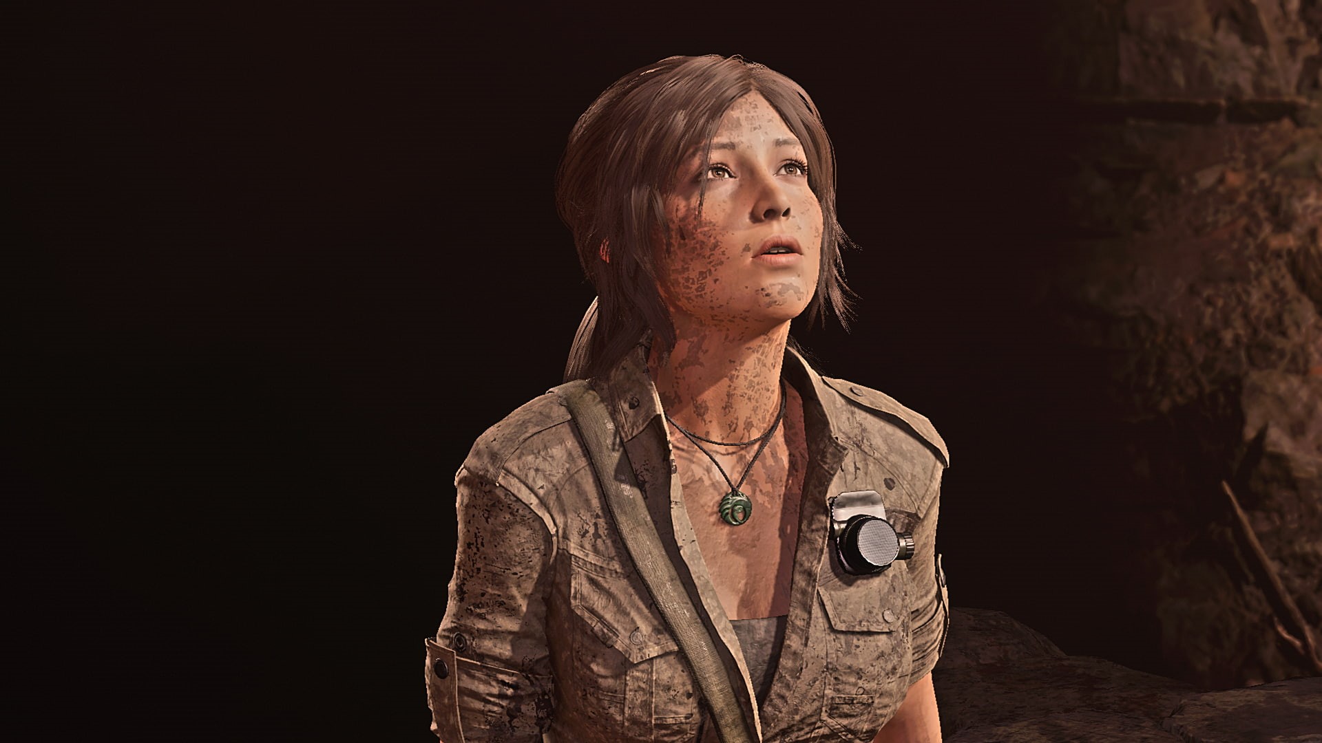 1080P, Shadow of the Tomb Raider, Lara Croft, cave, HD Wallpaper